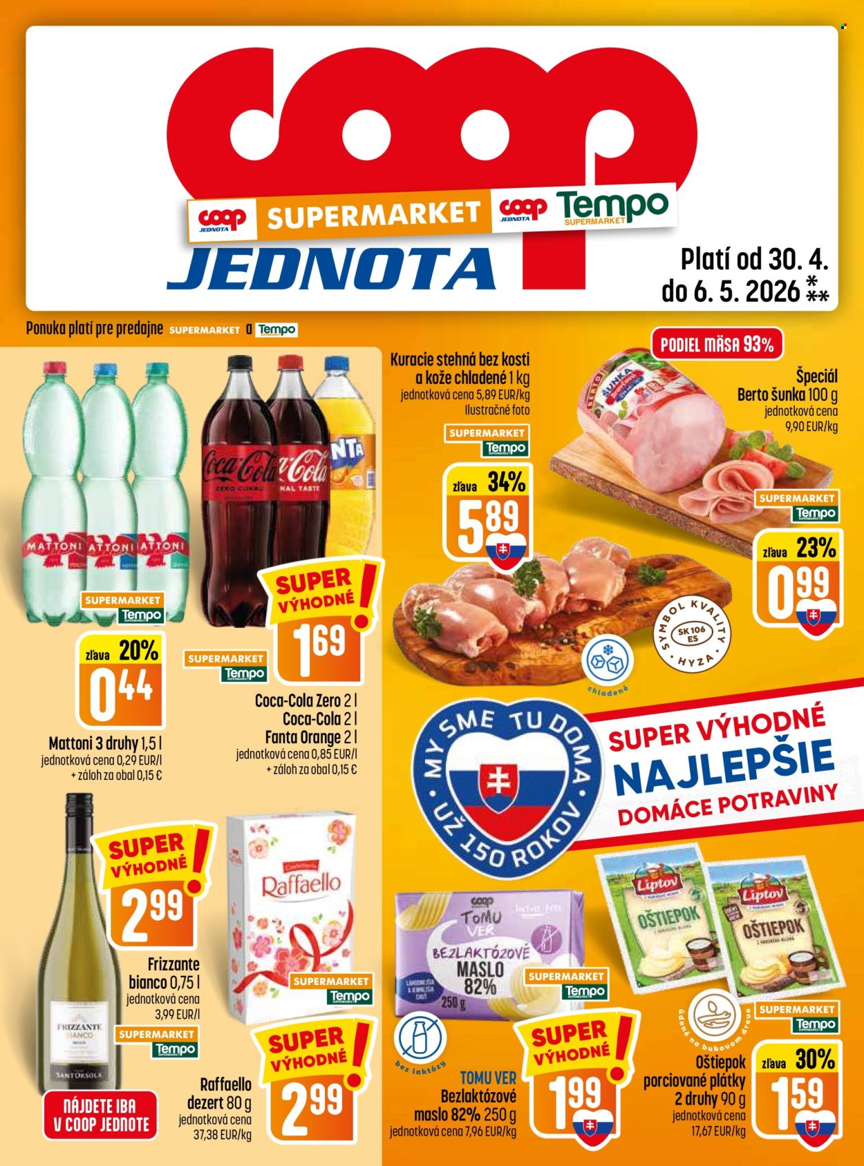 Leták COOP Jednota - 30.4.2026 - 6.5.2026. Strana 13