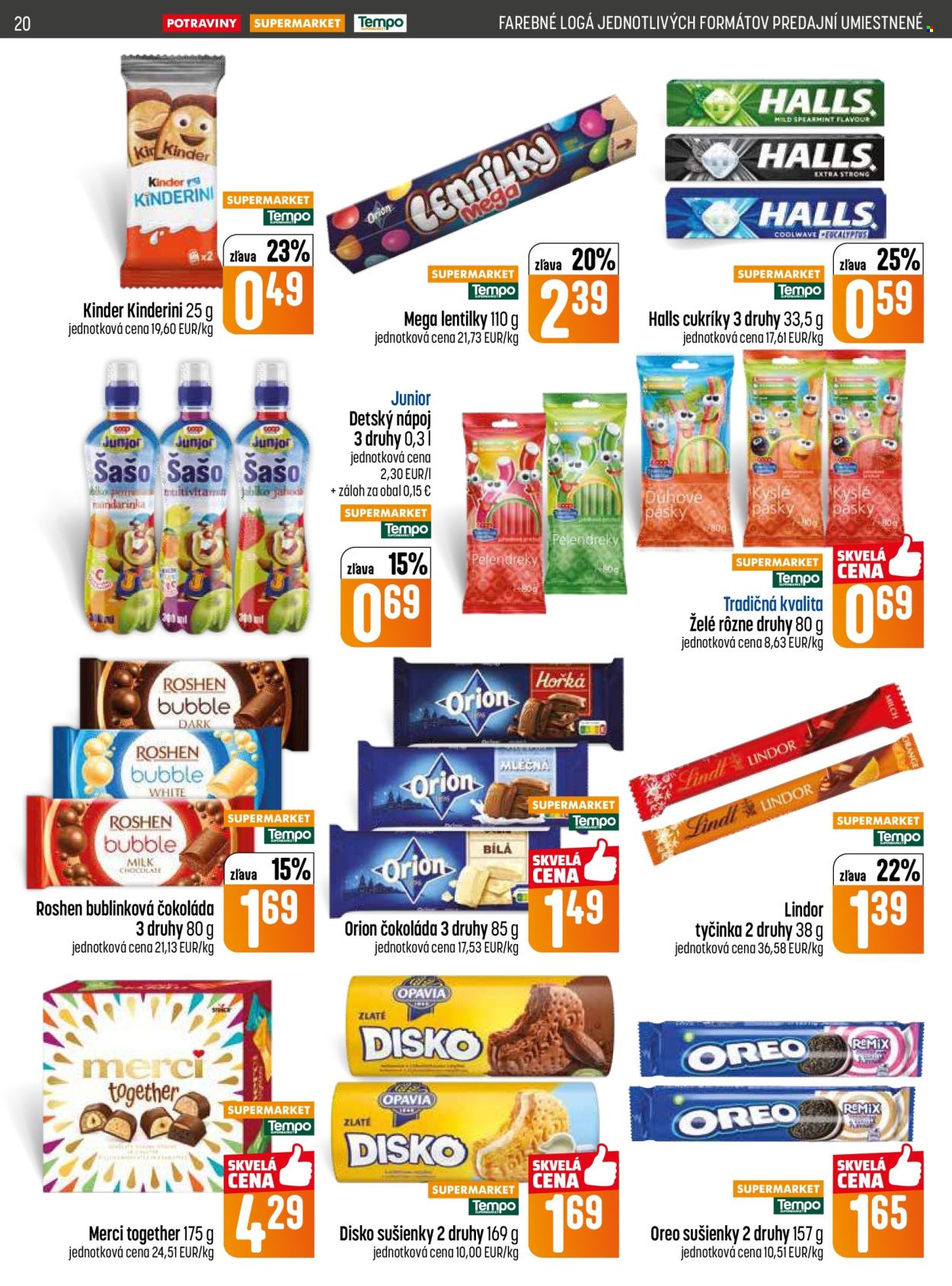 Leták COOP Jednota - 30.4.2026 - 6.5.2026. Strana 20