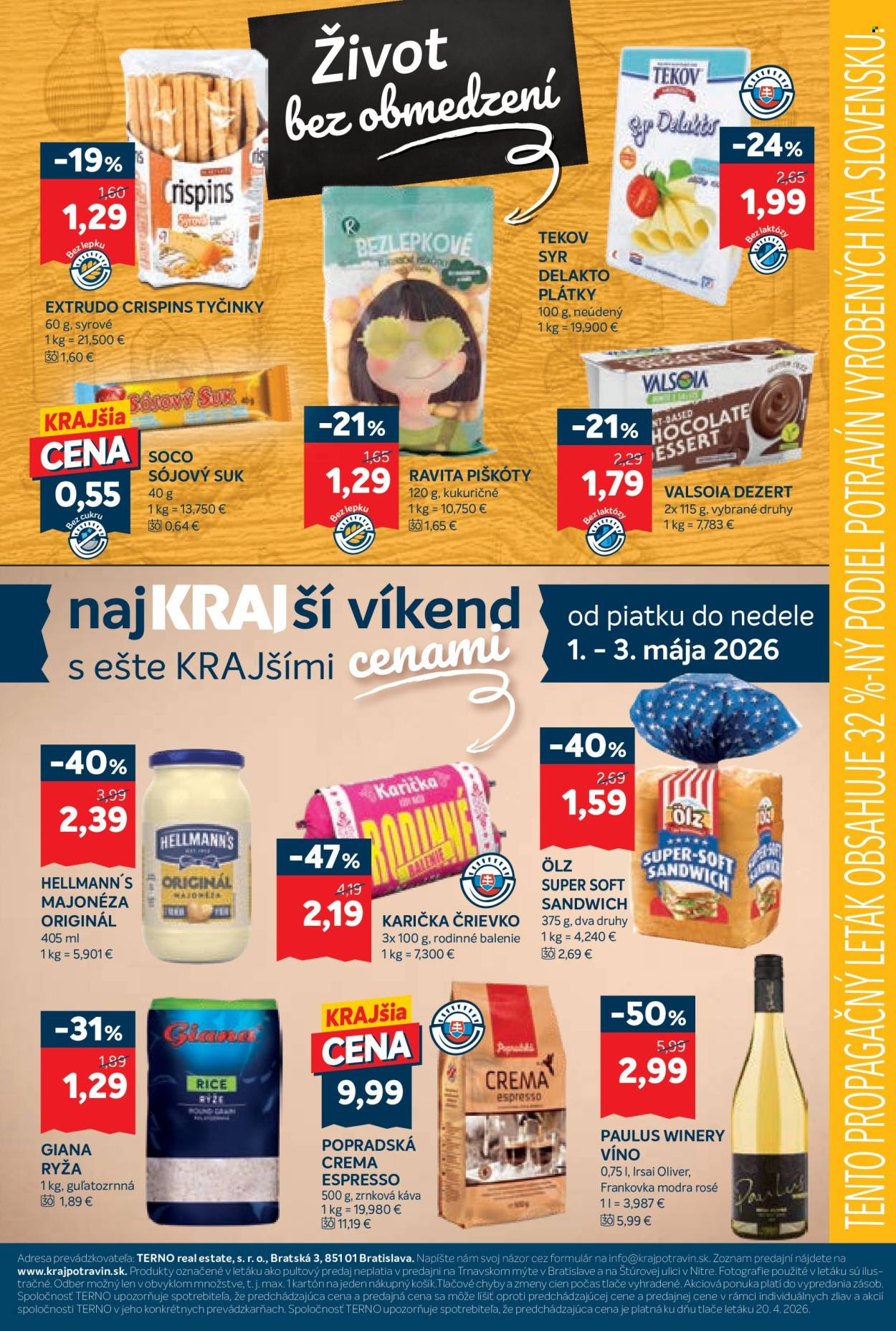 Leták Kraj - 30.4.2026 - 6.5.2026. Strana 18