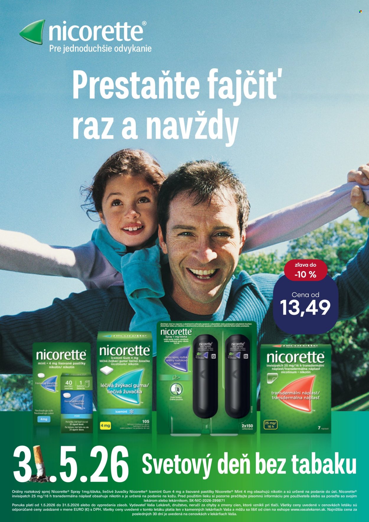 Leták Vaša lekáreň - 1.5.2026 - 31.5.2026. Strana 15
