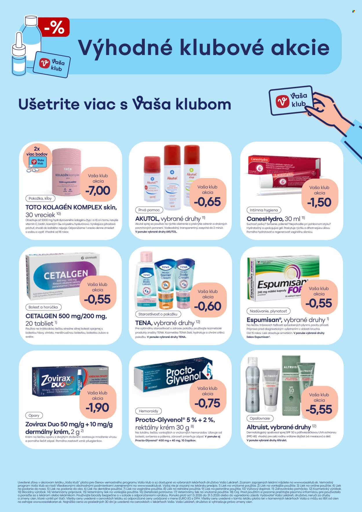 Leták Vaša lekáreň - 1.5.2026 - 31.5.2026. Strana 19