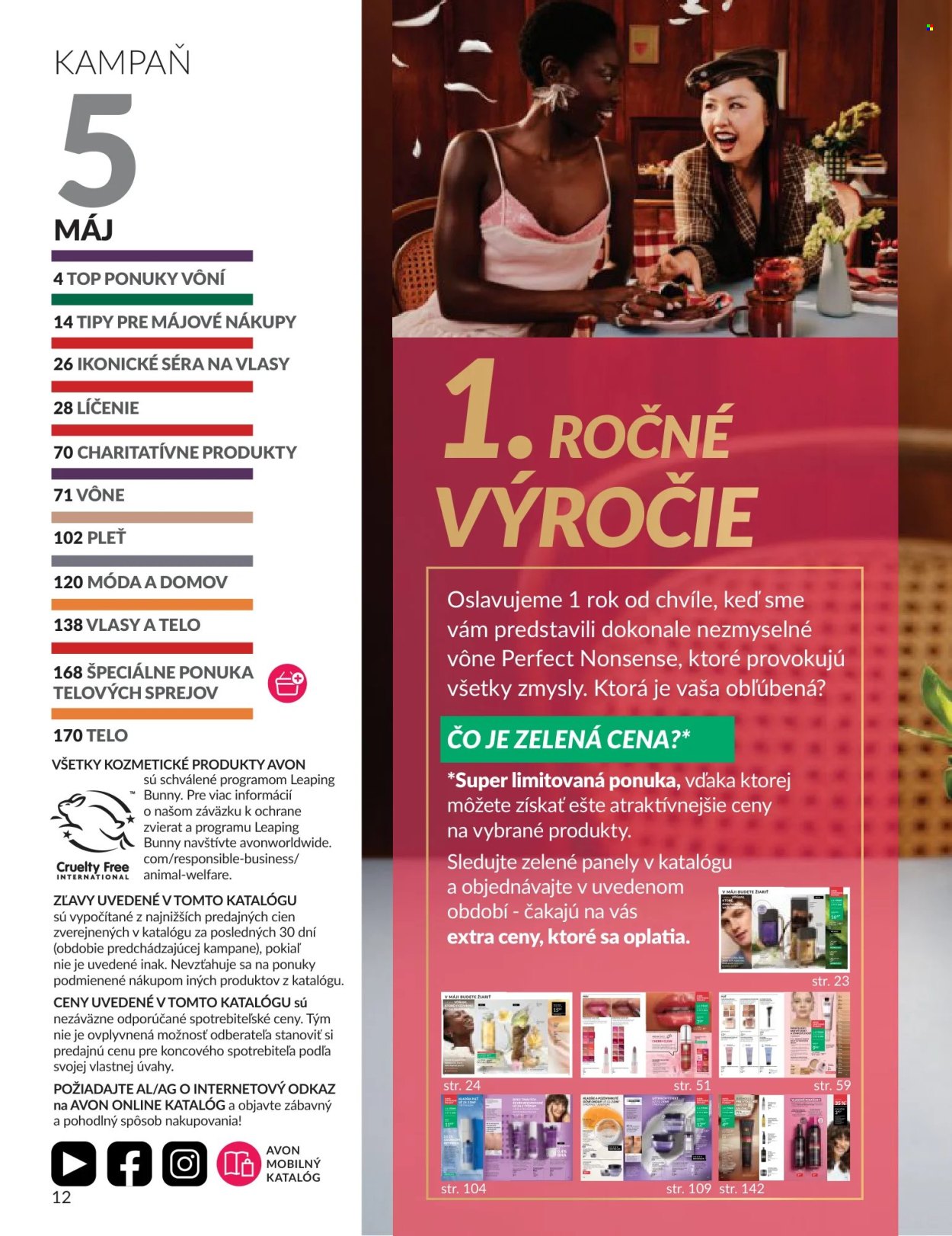 Leták Avon - 1.5.2026 - 31.5.2026. Strana 12