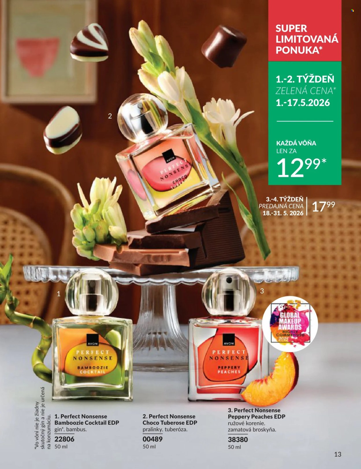 Leták Avon - 1.5.2026 - 31.5.2026. Strana 13