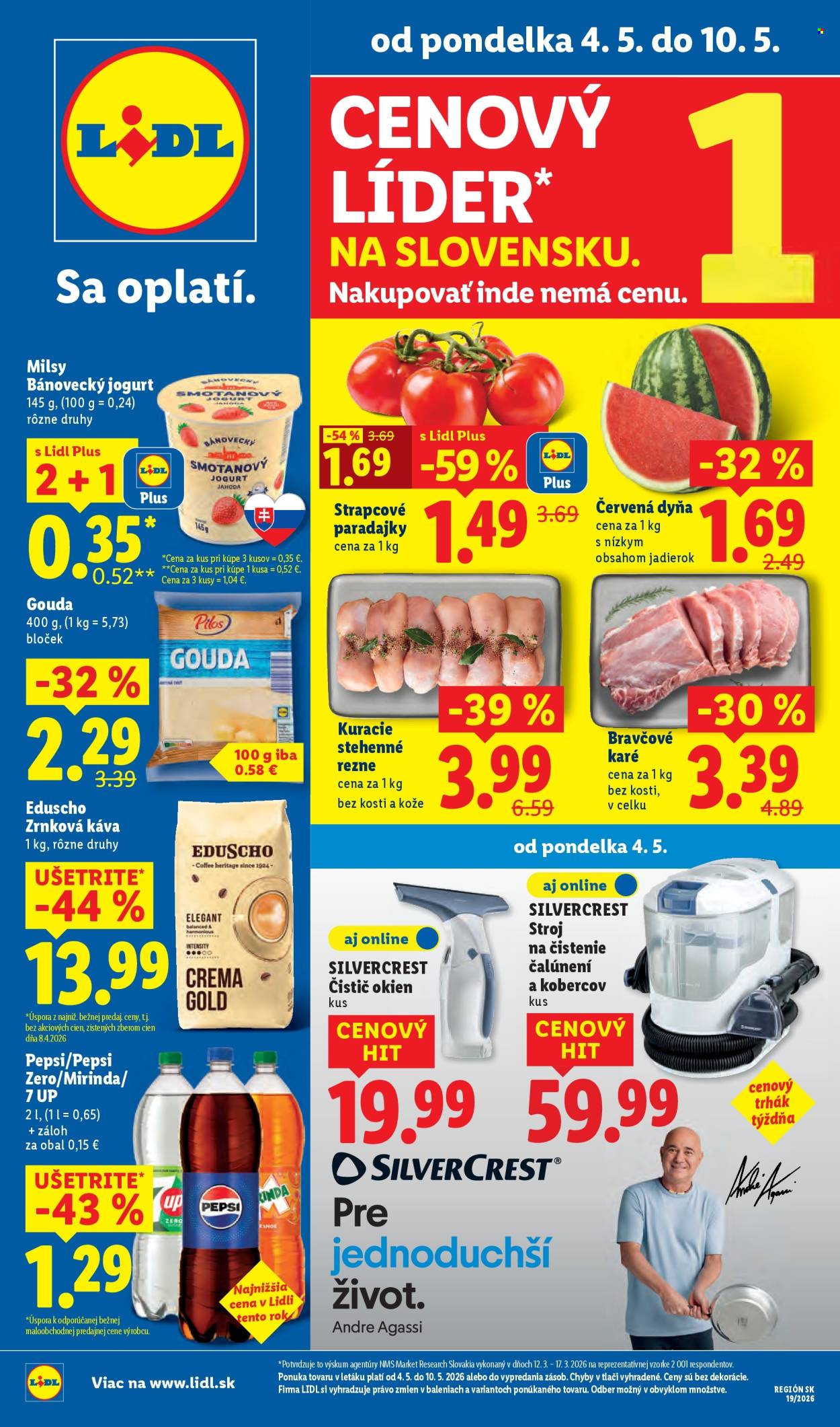 Leták Lidl - 4.5.2026 - 10.5.2026. Strana 1