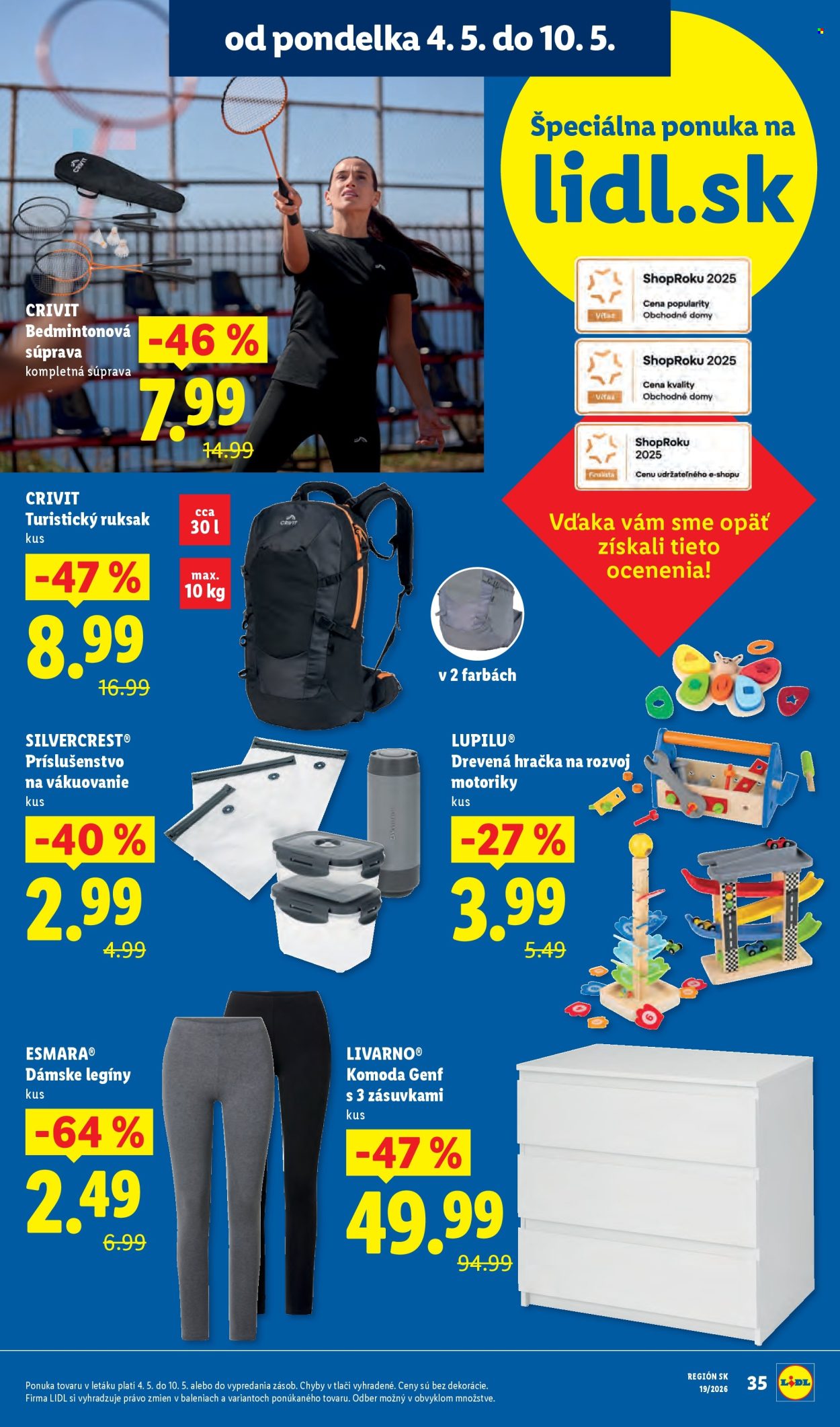 Leták Lidl - 4.5.2026 - 10.5.2026. Strana 10
