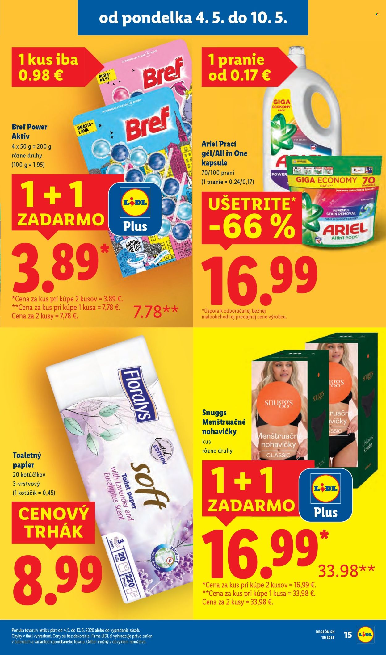 Leták Lidl - 4.5.2026 - 10.5.2026. Strana 21