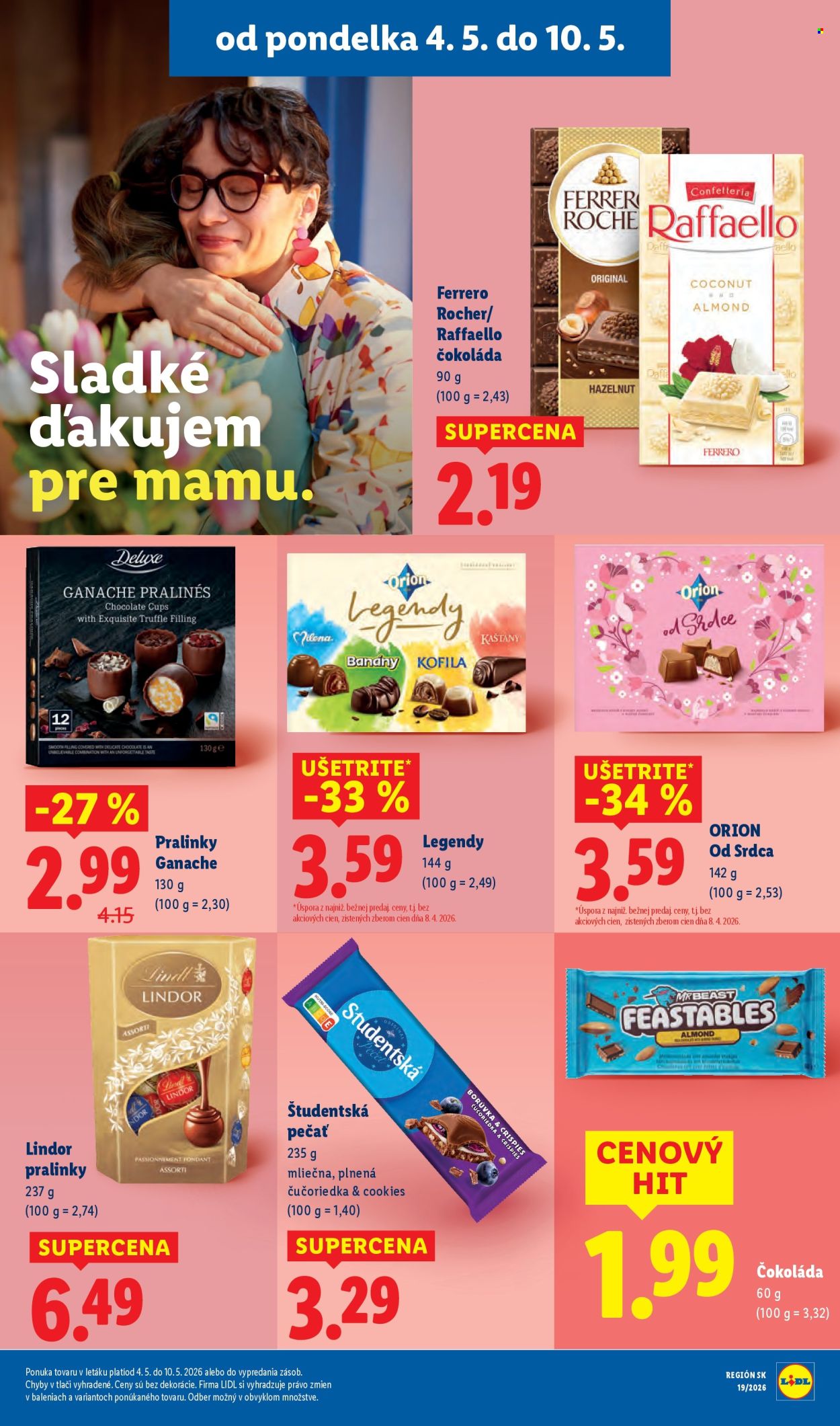 Leták Lidl - 4.5.2026 - 10.5.2026. Strana 34