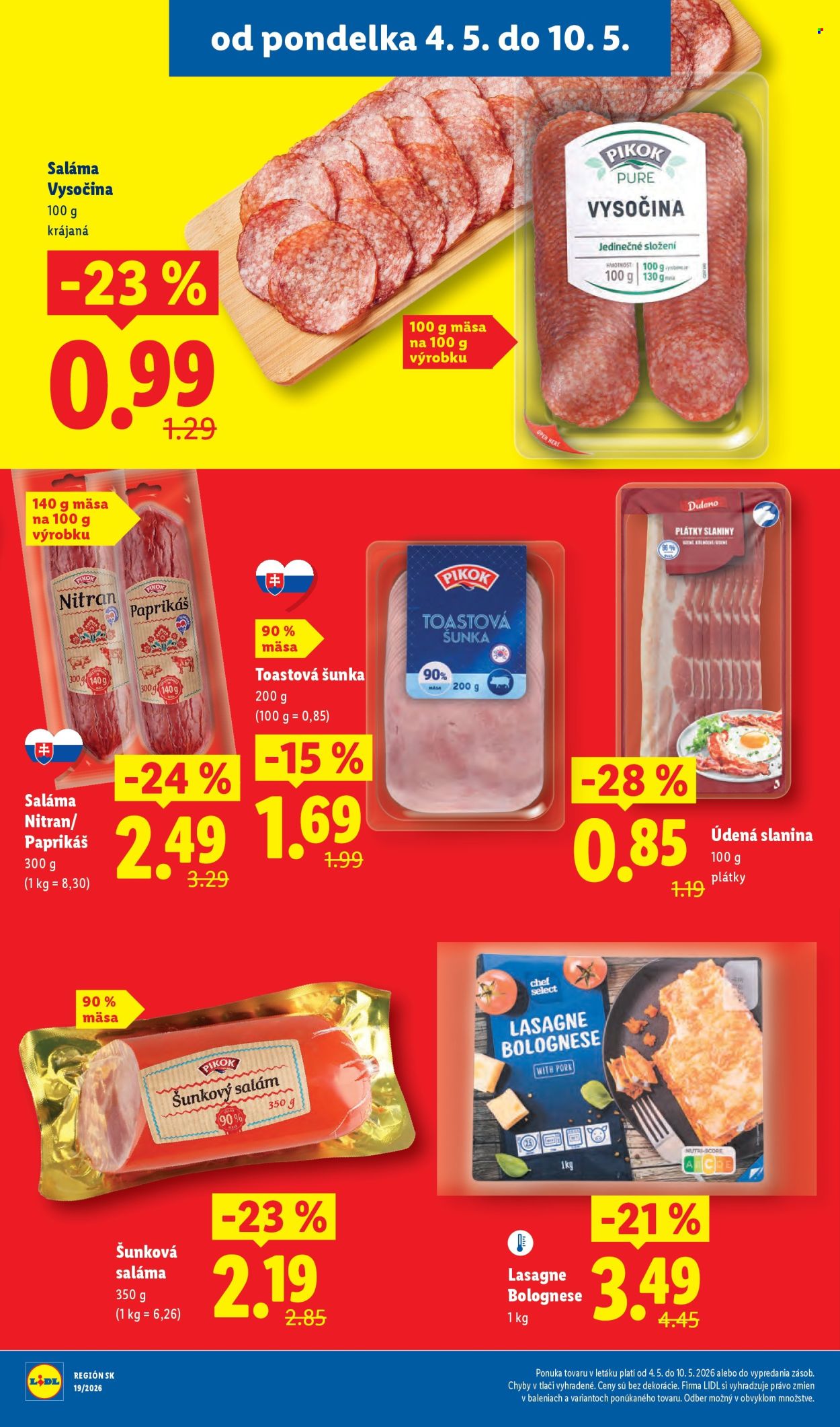 Leták Lidl - 4.5.2026 - 10.5.2026. Strana 40