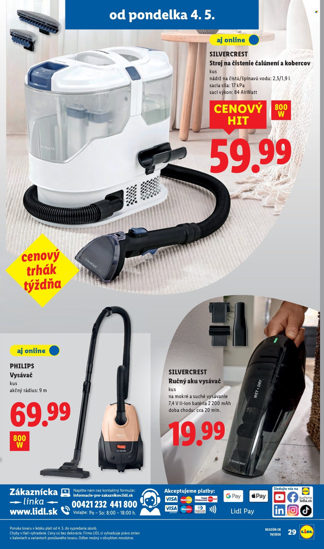 Leták Lidl - 4.5.2026 - 10.5.2026. Strana 45