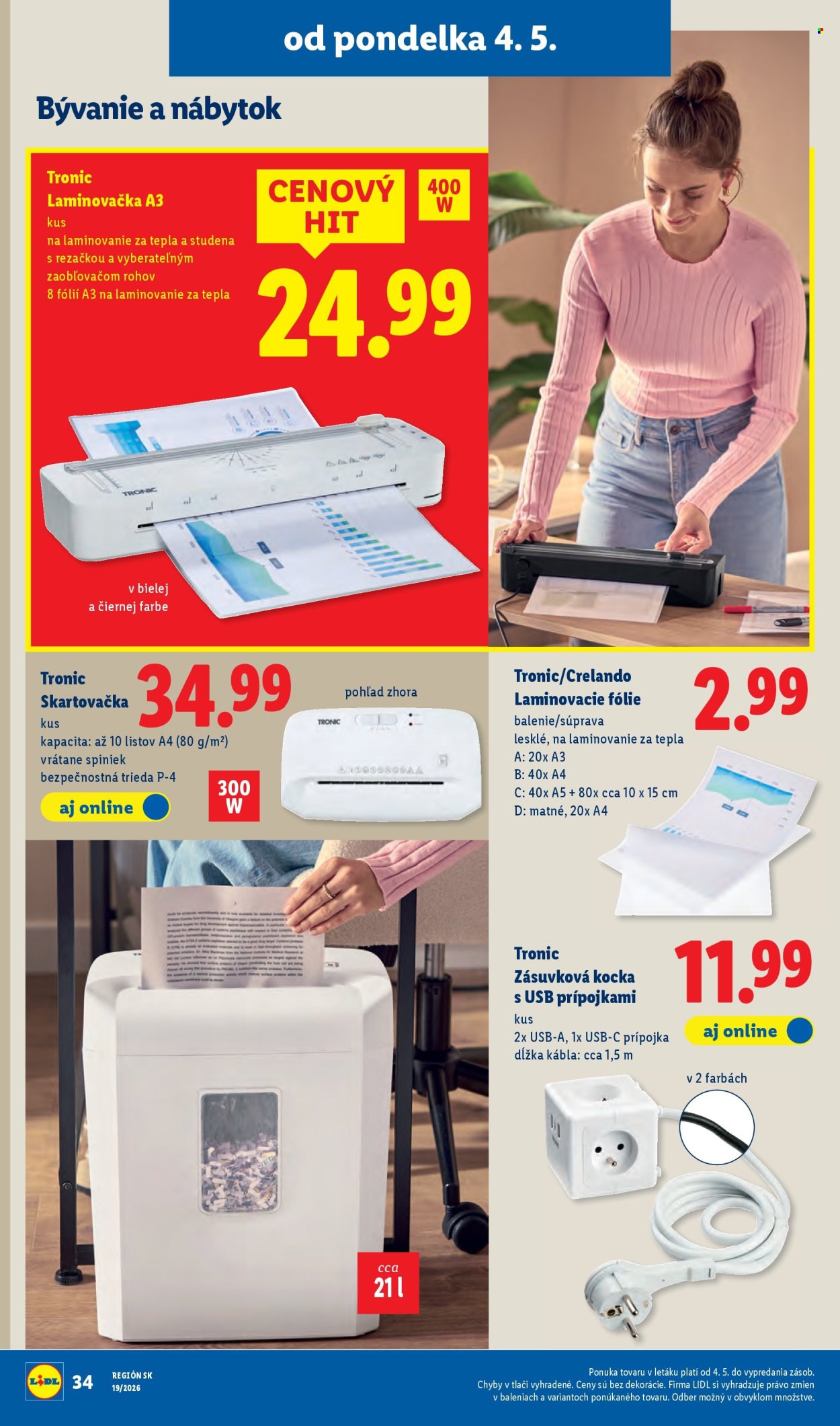 Leták Lidl - 4.5.2026 - 10.5.2026. Strana 50