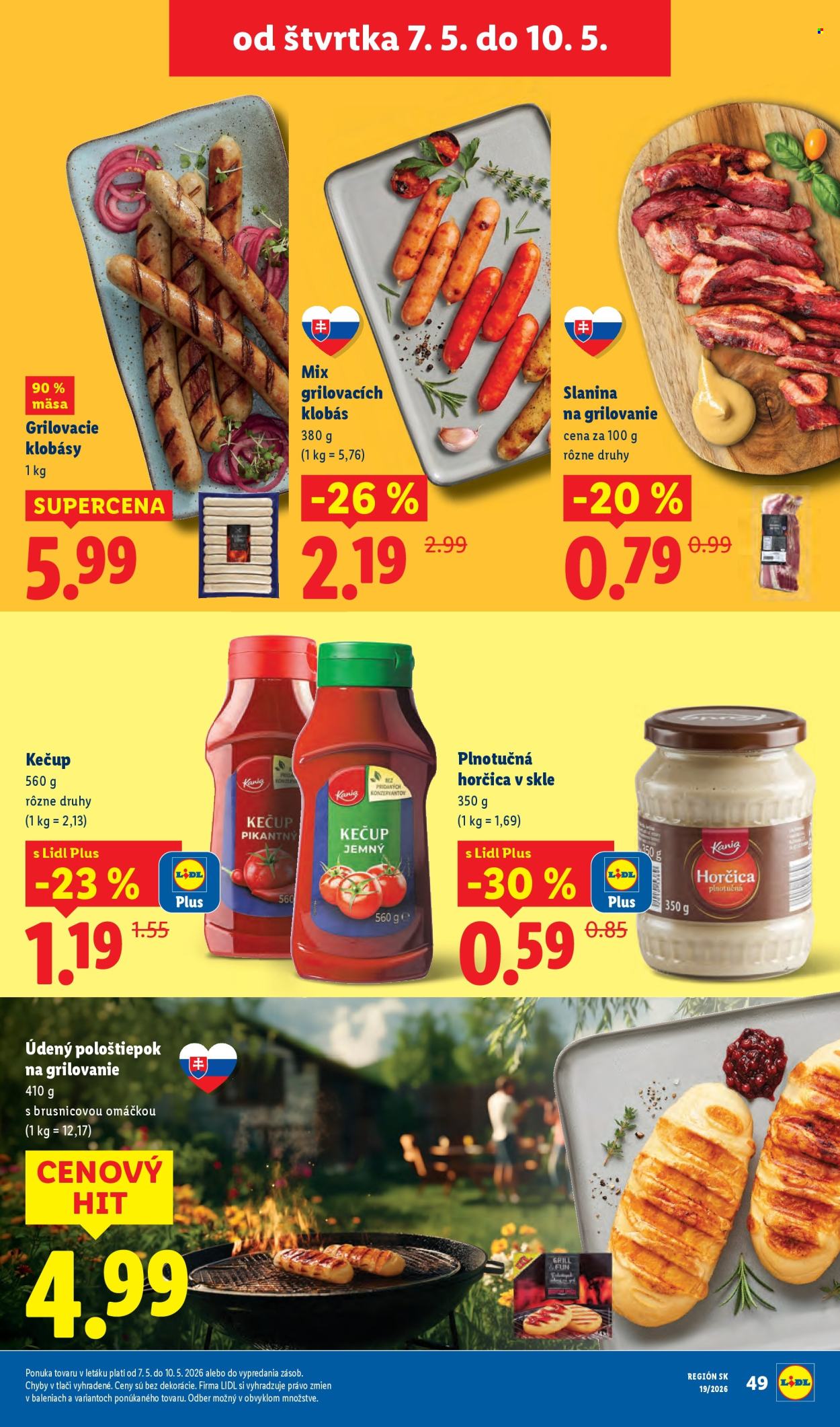 Leták Lidl - 4.5.2026 - 10.5.2026. Strana 61