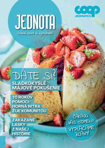 Leták COOP Jednota - 1.5.2026 - 31.5.2026.