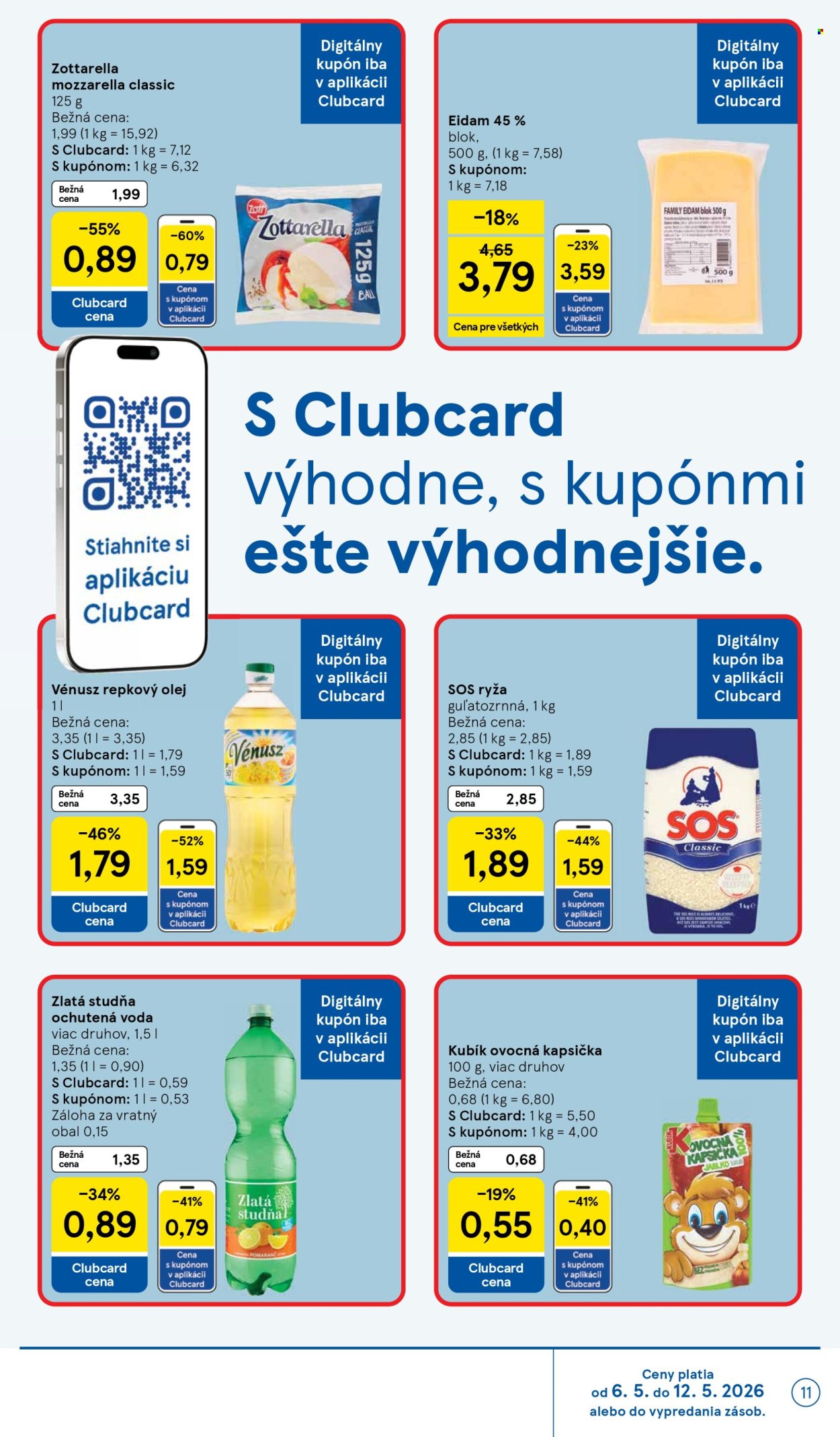 Leták TESCO - 6.5.2026 - 12.5.2026. Strana 11