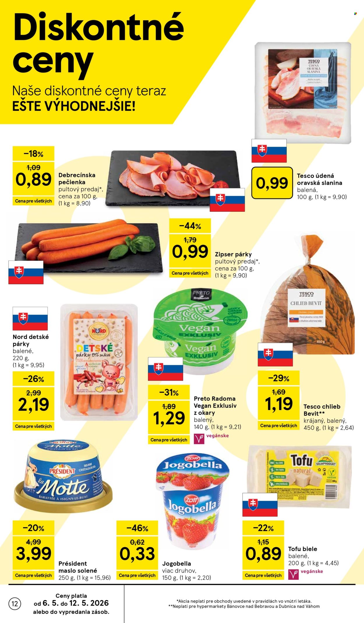 Leták TESCO - 6.5.2026 - 12.5.2026. Strana 12