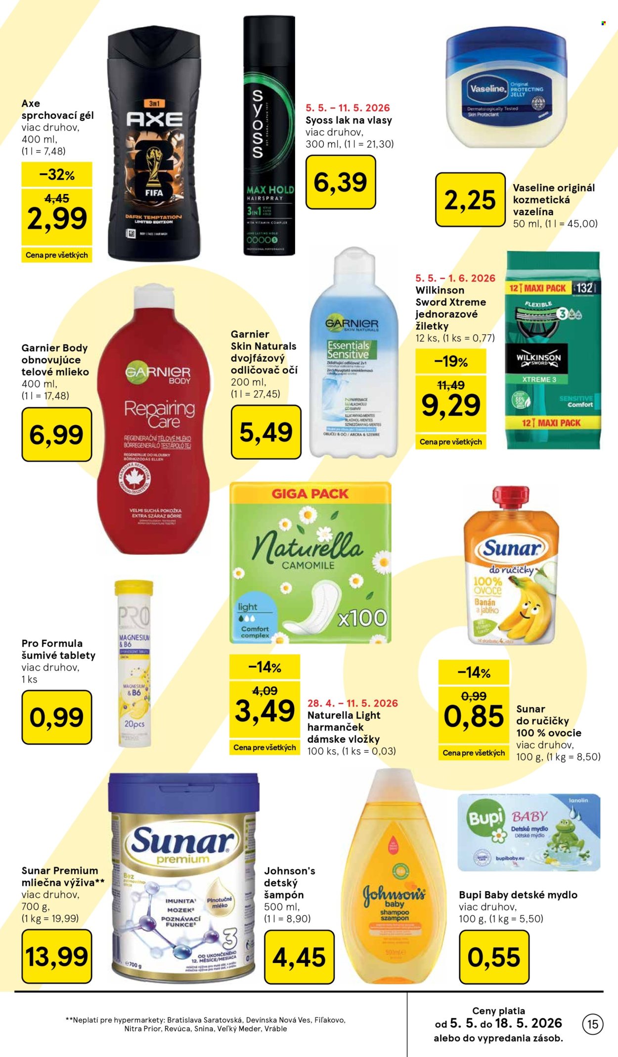 Leták TESCO - 6.5.2026 - 12.5.2026. Strana 15