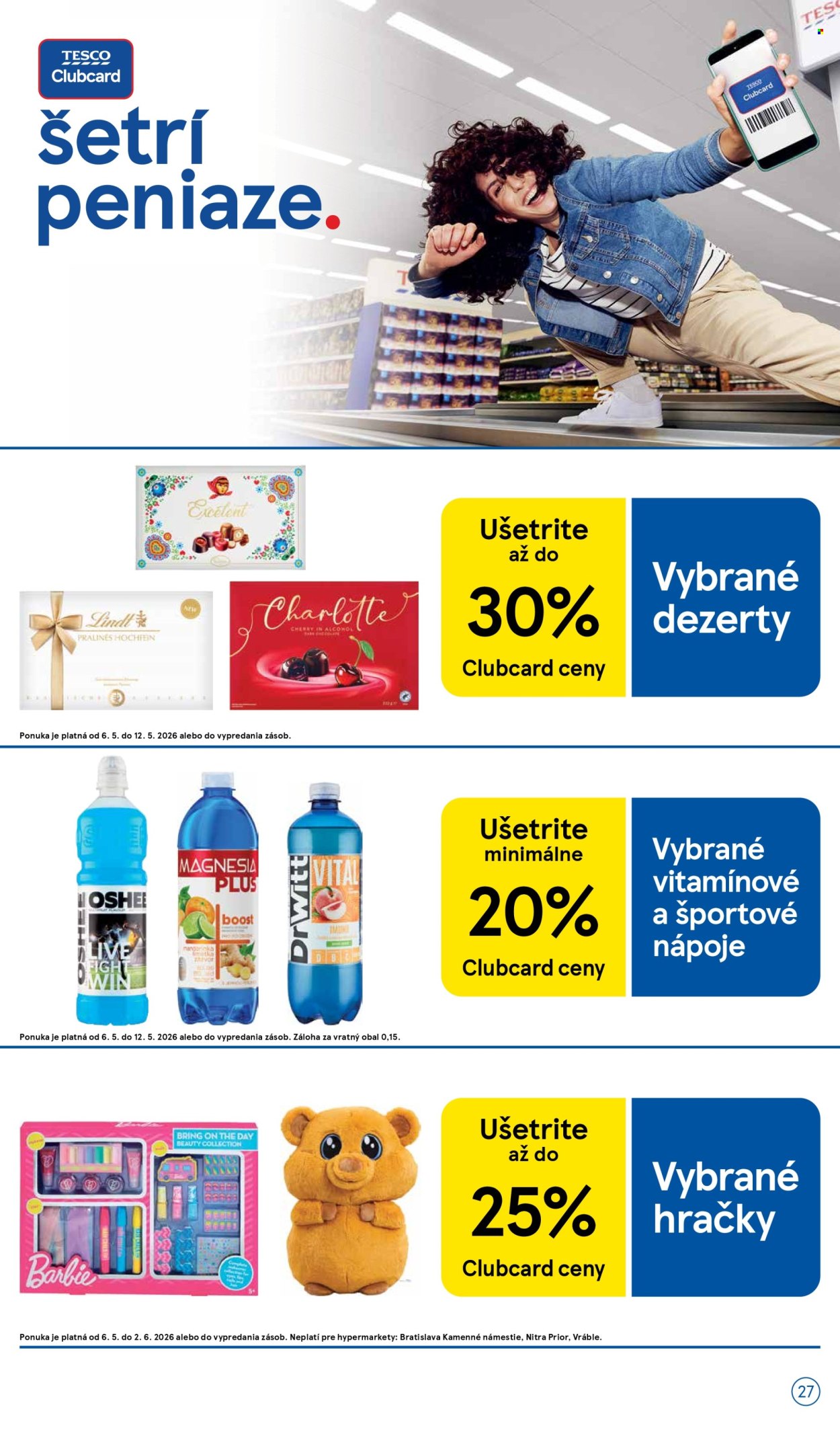 Leták TESCO - 6.5.2026 - 12.5.2026. Strana 27