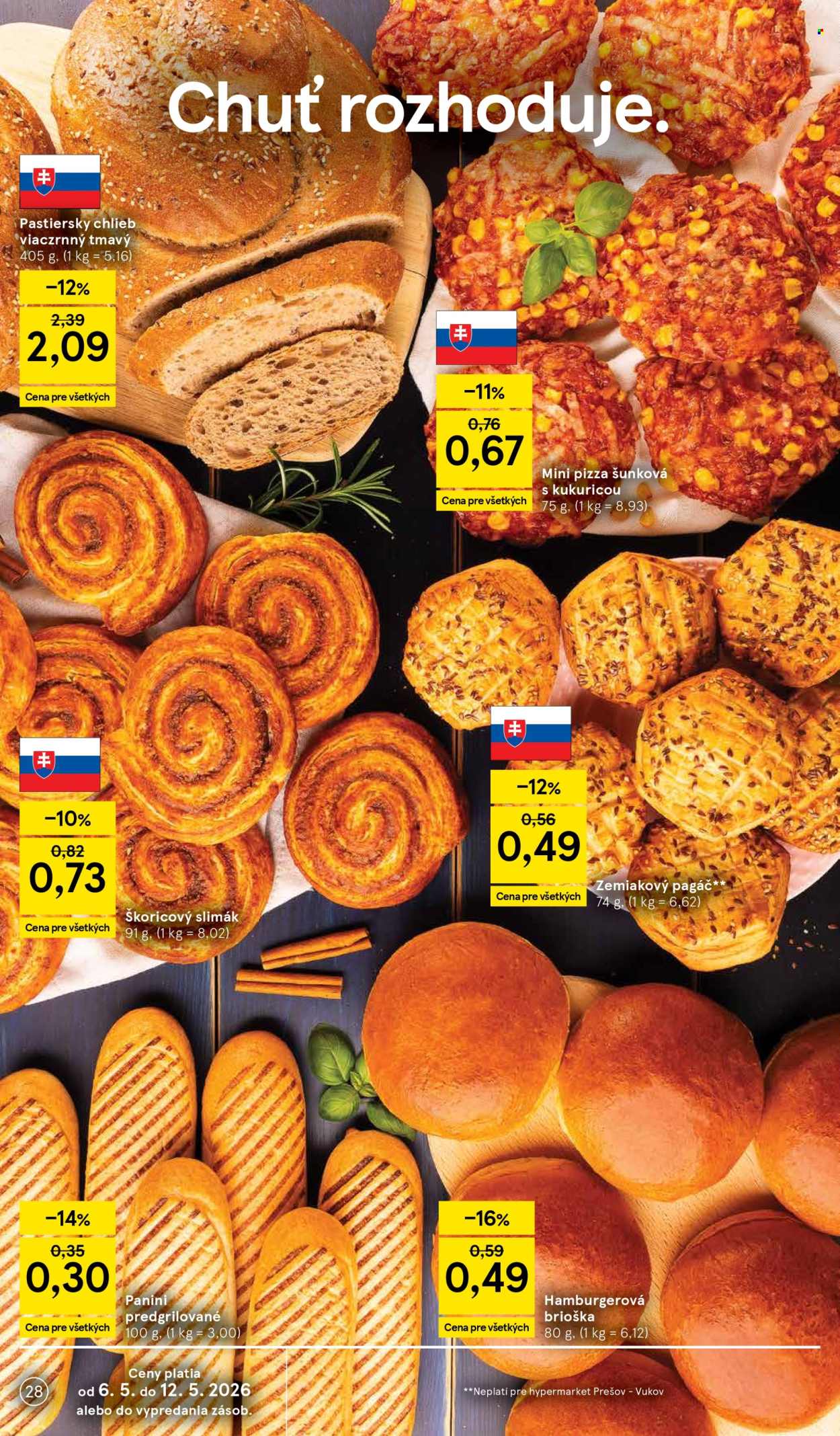 Leták TESCO - 6.5.2026 - 12.5.2026. Strana 28