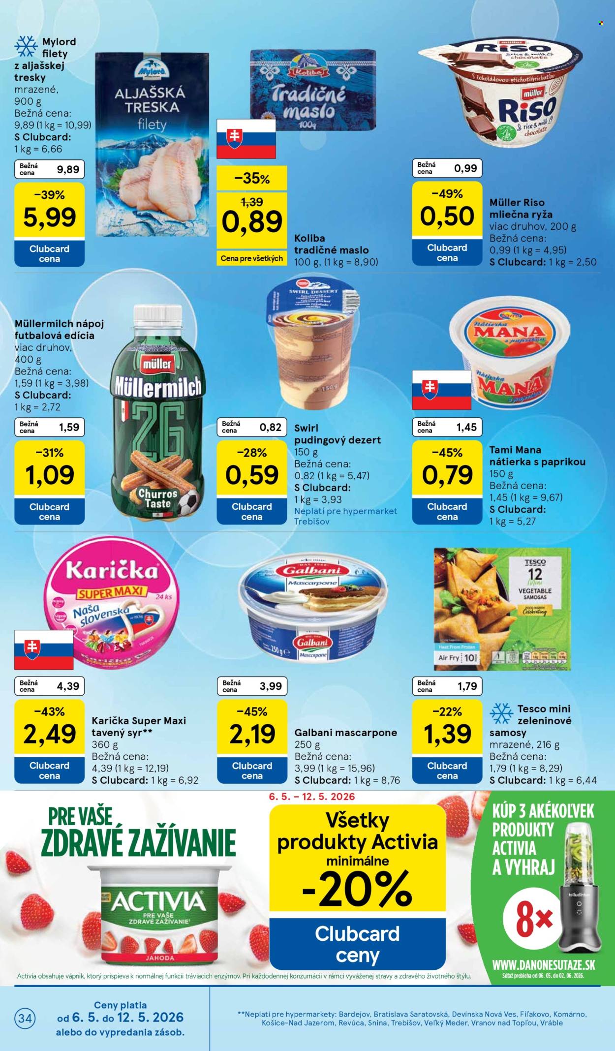 Leták TESCO - 6.5.2026 - 12.5.2026. Strana 34