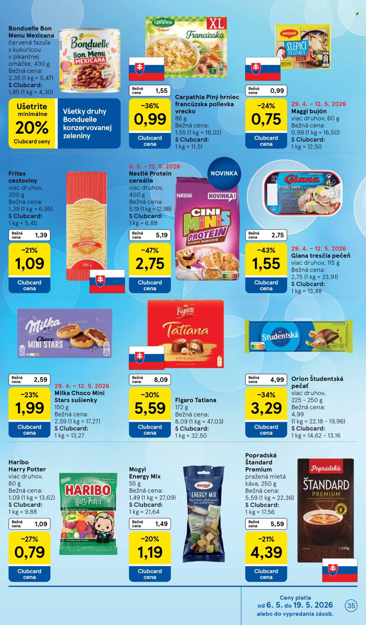 Leták TESCO - 6.5.2026 - 12.5.2026. Strana 35