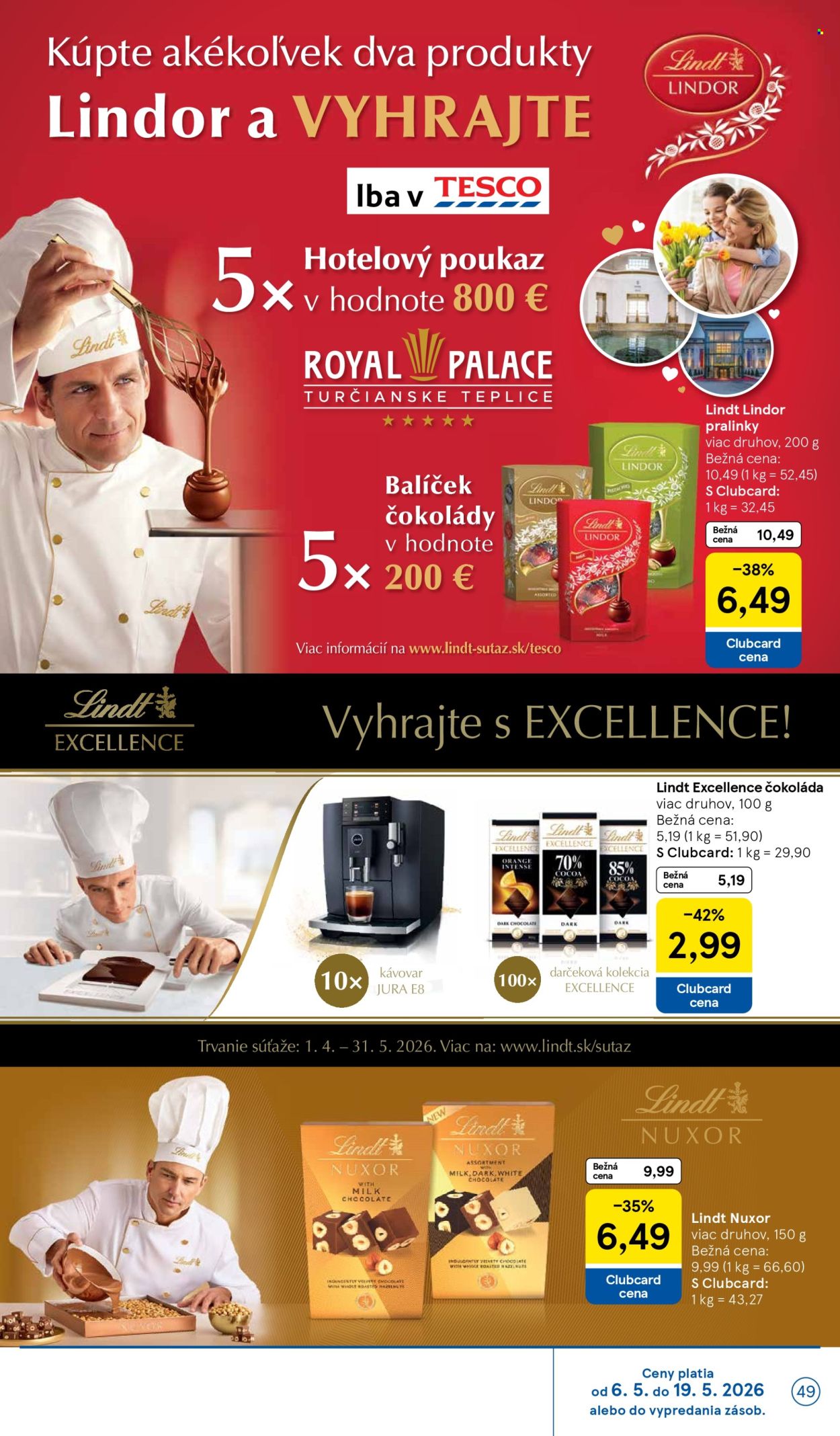 Leták TESCO - 6.5.2026 - 12.5.2026. Strana 49