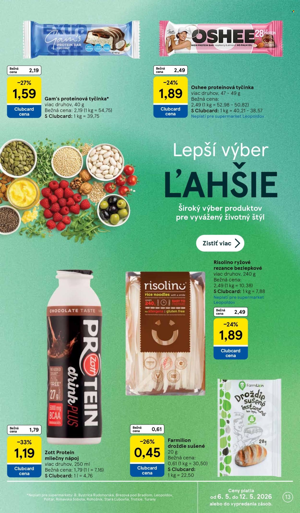 Leták TESCO supermarket - 6.5.2026 - 12.5.2026. Strana 13
