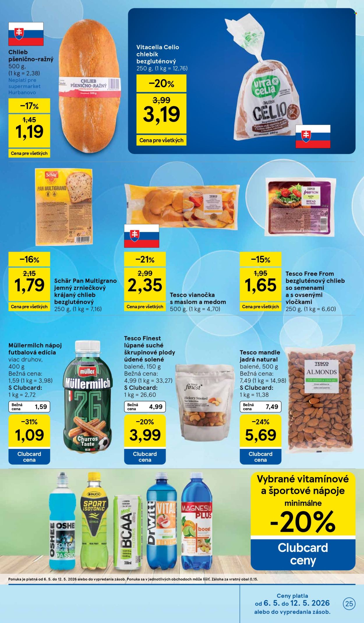 Leták TESCO supermarket - 6.5.2026 - 12.5.2026. Strana 25