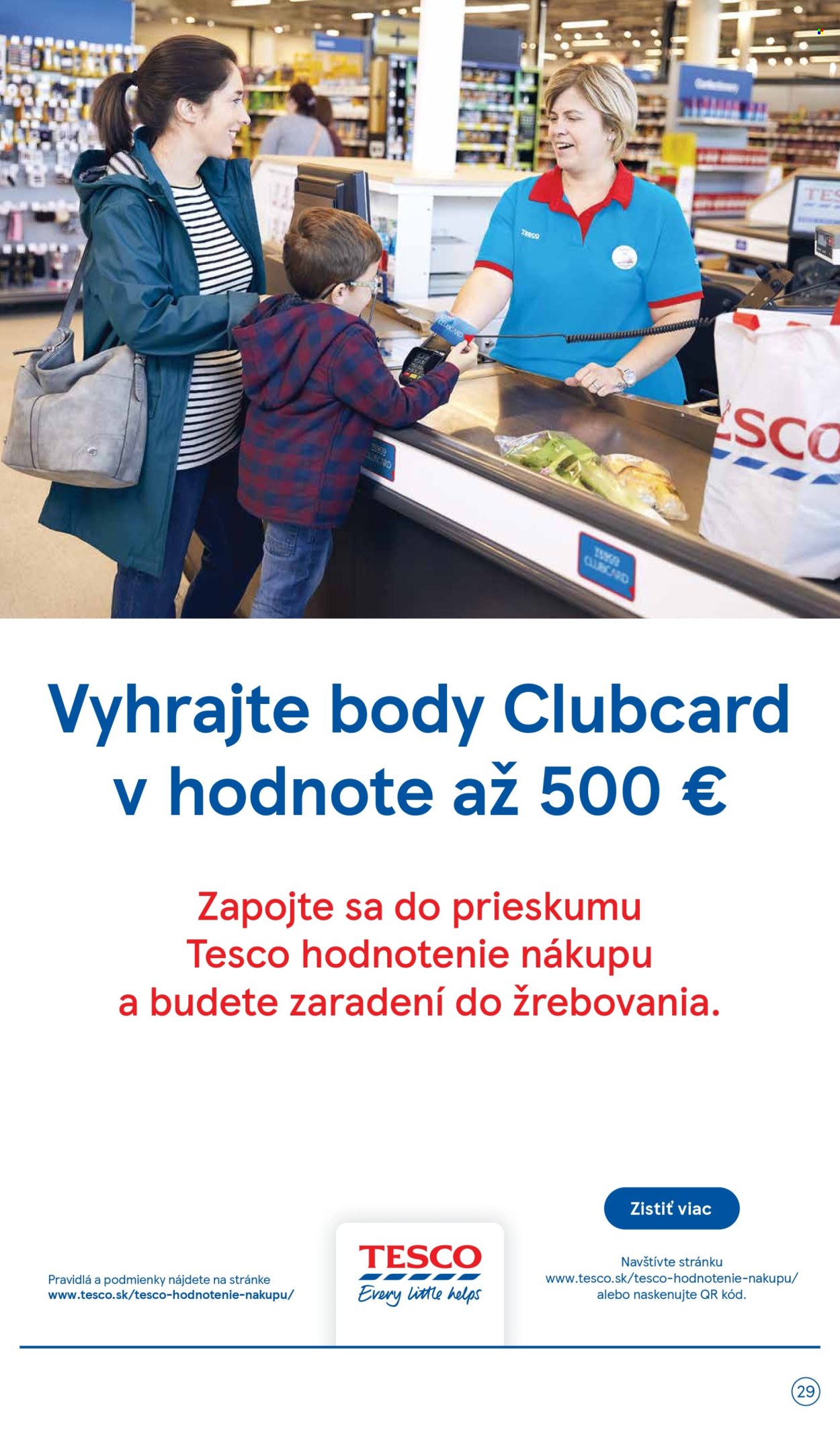 Leták TESCO supermarket - 6.5.2026 - 12.5.2026. Strana 29