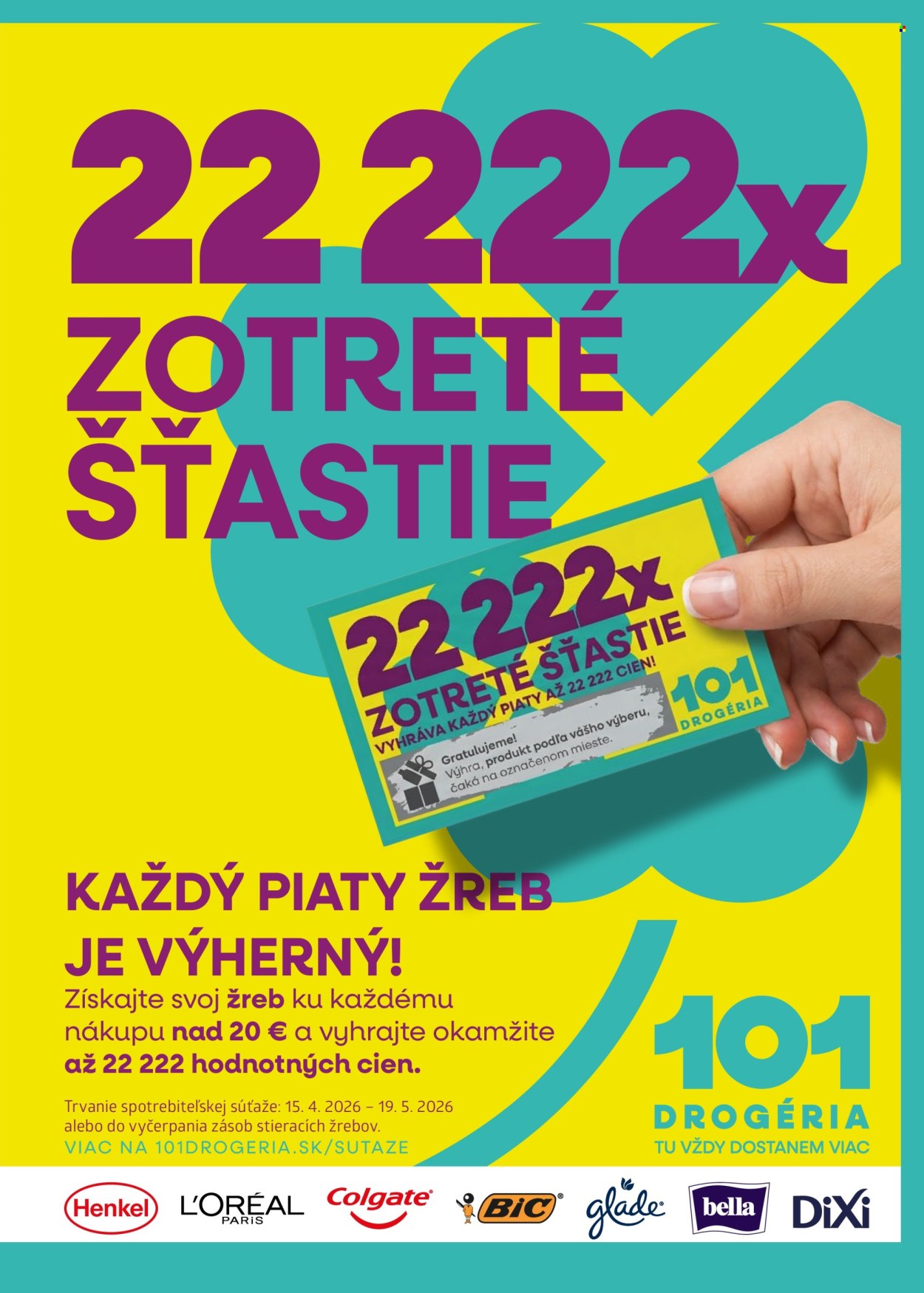 Leták 101 Drogerie - 29.4.2026 - 5.5.2026. Strana 7