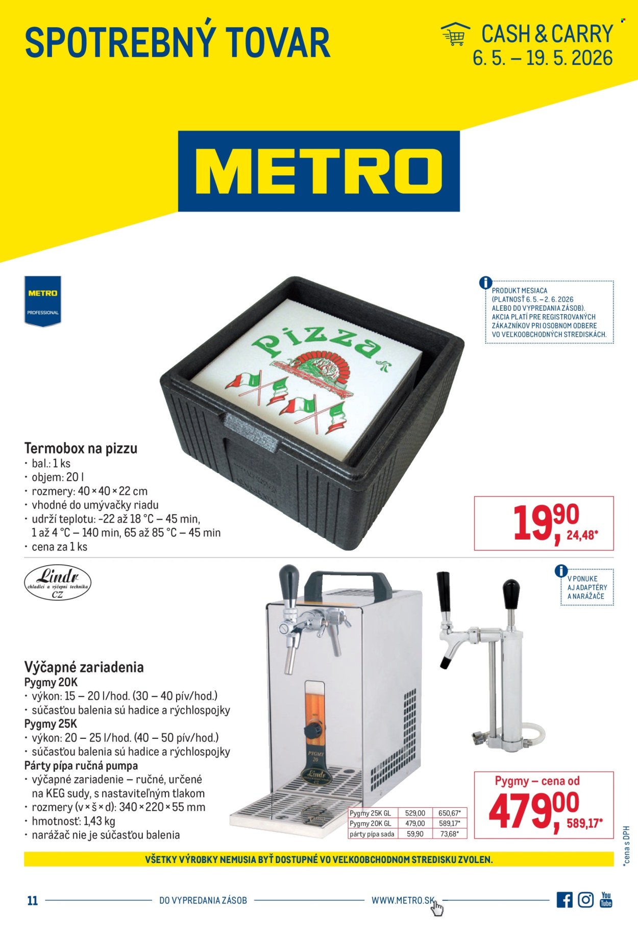 Leták Metro - 6.5.2026 - 19.5.2026. Strana 1