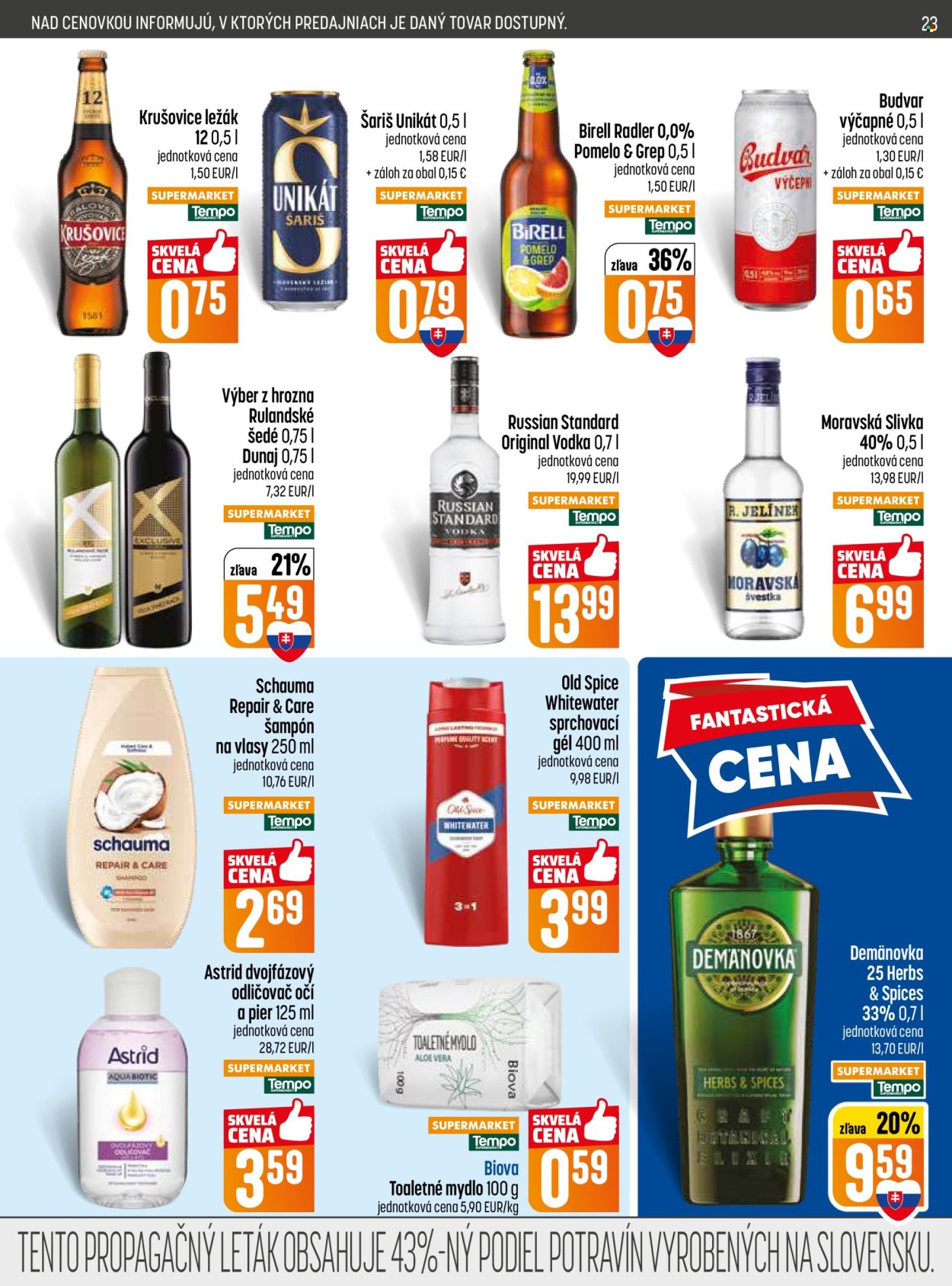 Leták COOP Jednota - 7.5.2026 - 13.5.2026. Strana 23