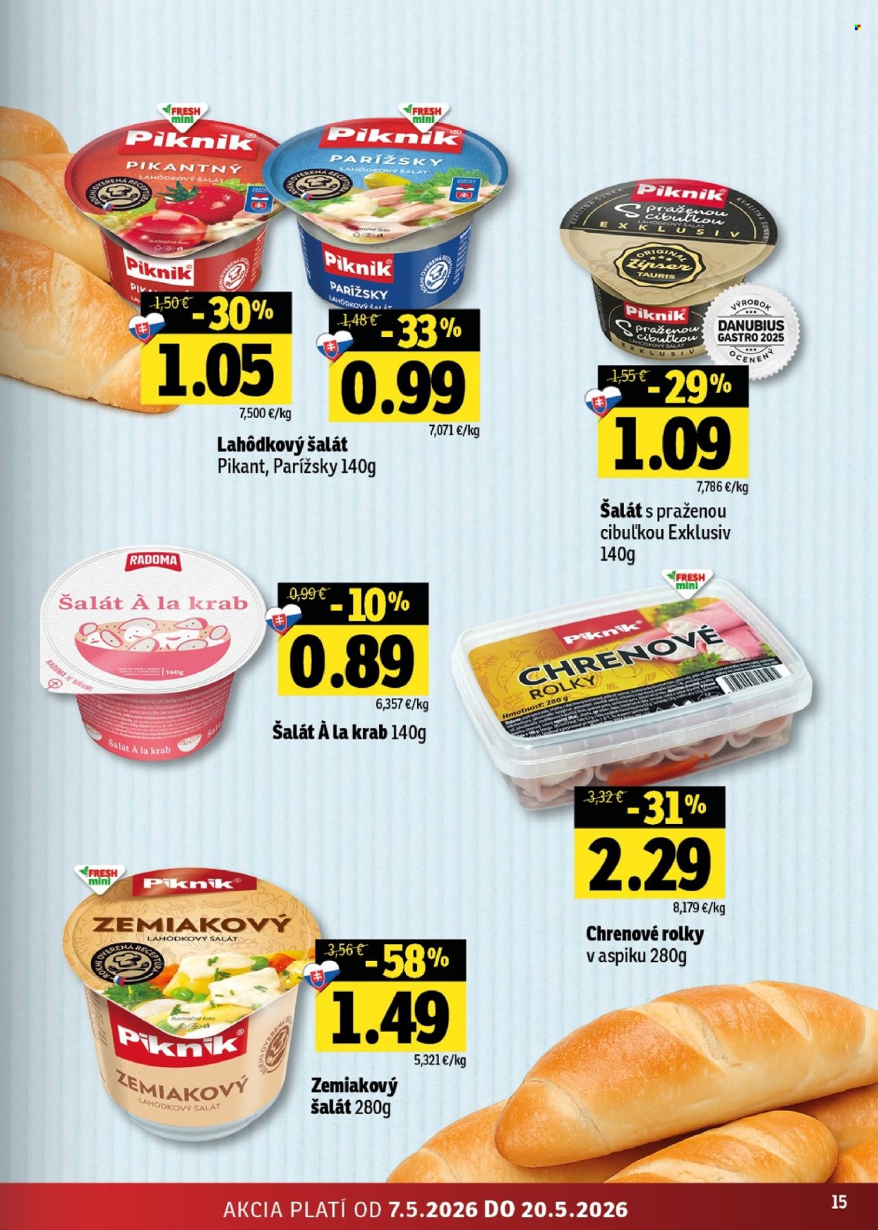 Leták FRESH - 7.5.2026 - 20.5.2026. Strana 15