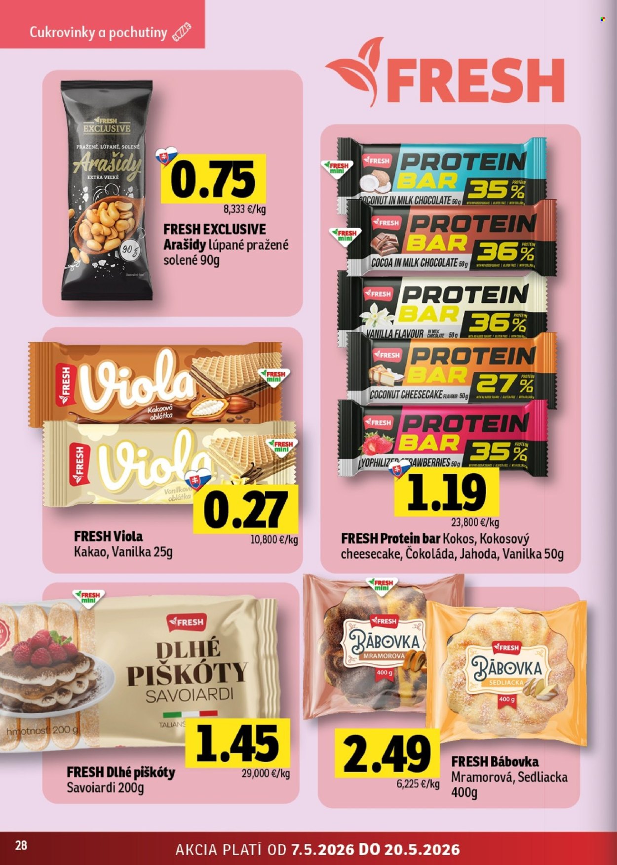 Leták FRESH - 7.5.2026 - 20.5.2026. Strana 28