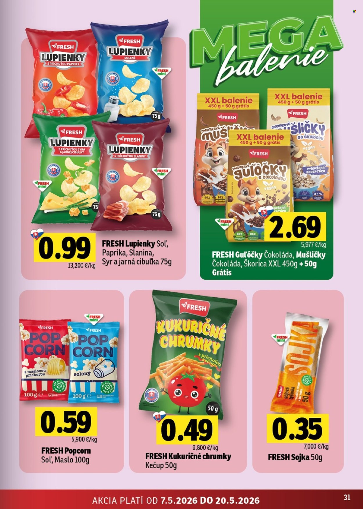 Leták FRESH - 7.5.2026 - 20.5.2026. Strana 31