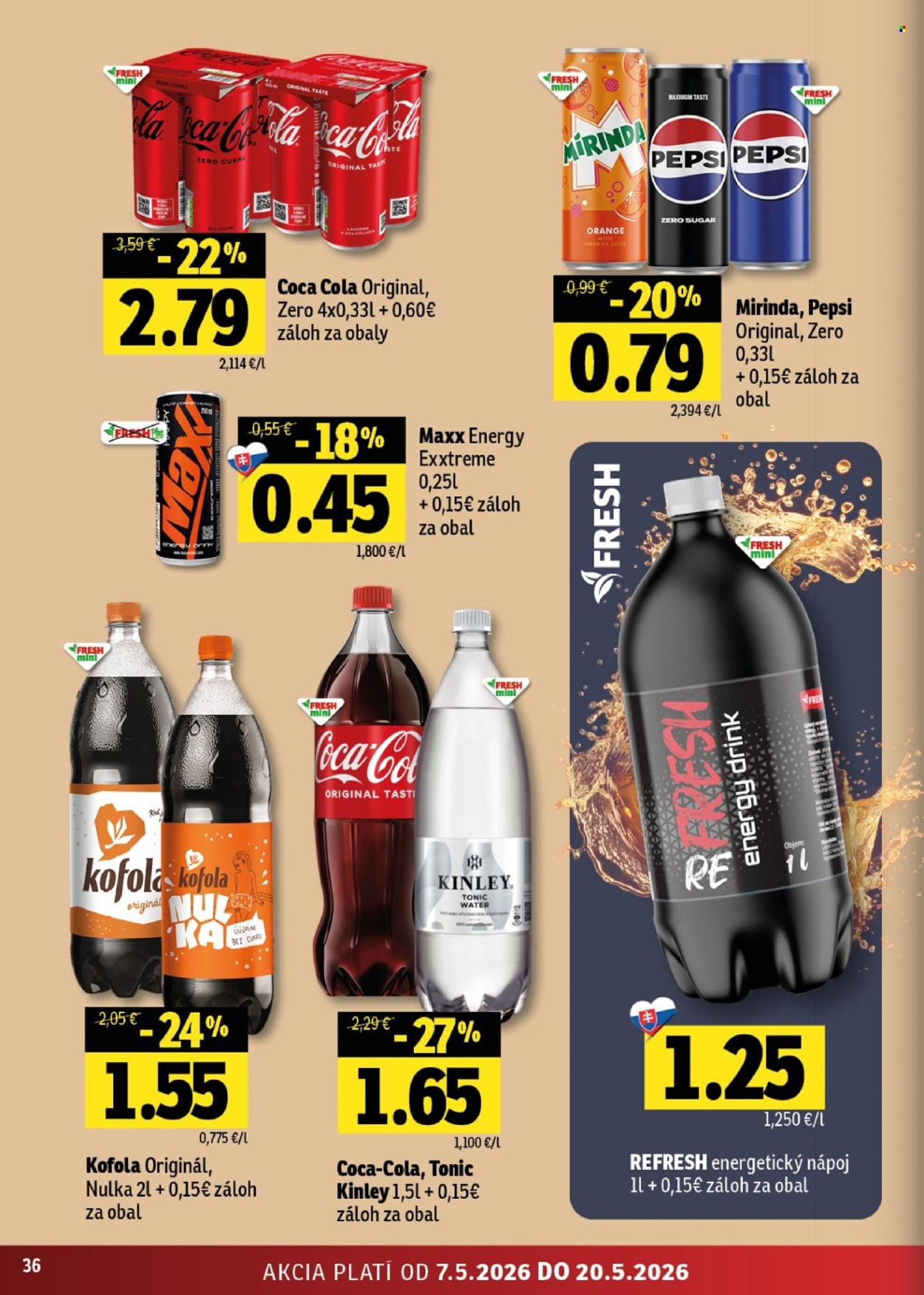 Leták FRESH - 7.5.2026 - 20.5.2026. Strana 36