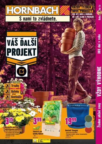 Leták Hornbach - 6.5.2026 - 20.5.2026.