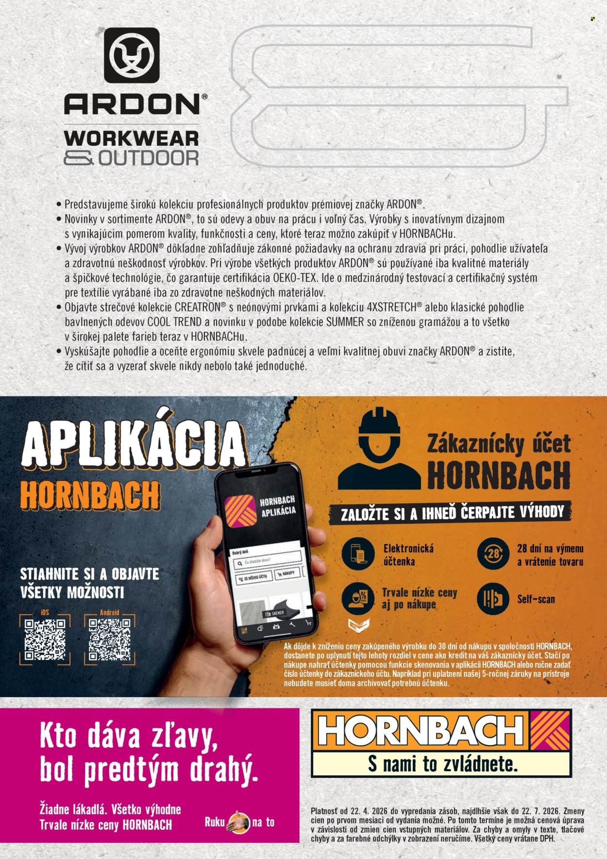 Leták Hornbach - 22.4.2026 - 22.7.2026. Strana 20