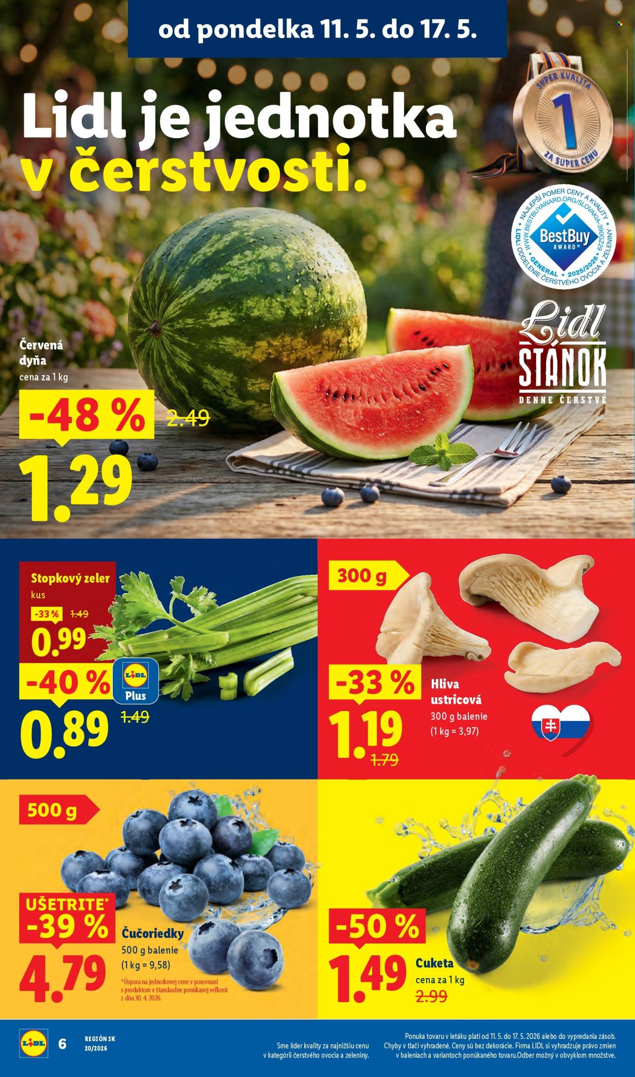 Leták Lidl - 11.5.2026 - 17.5.2026. Strana 6