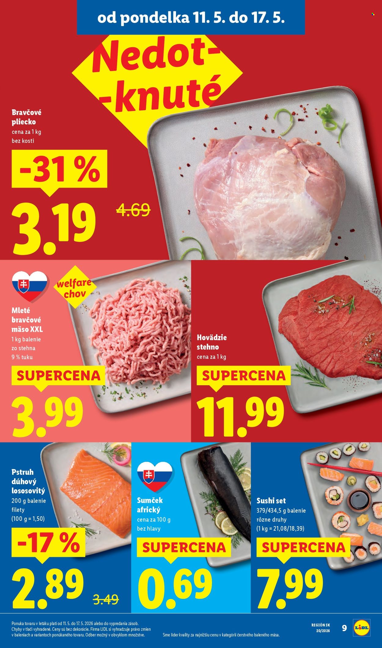 Leták Lidl - 11.5.2026 - 17.5.2026. Strana 13