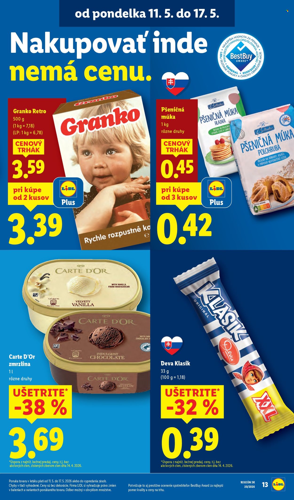 Leták Lidl - 11.5.2026 - 17.5.2026. Strana 17