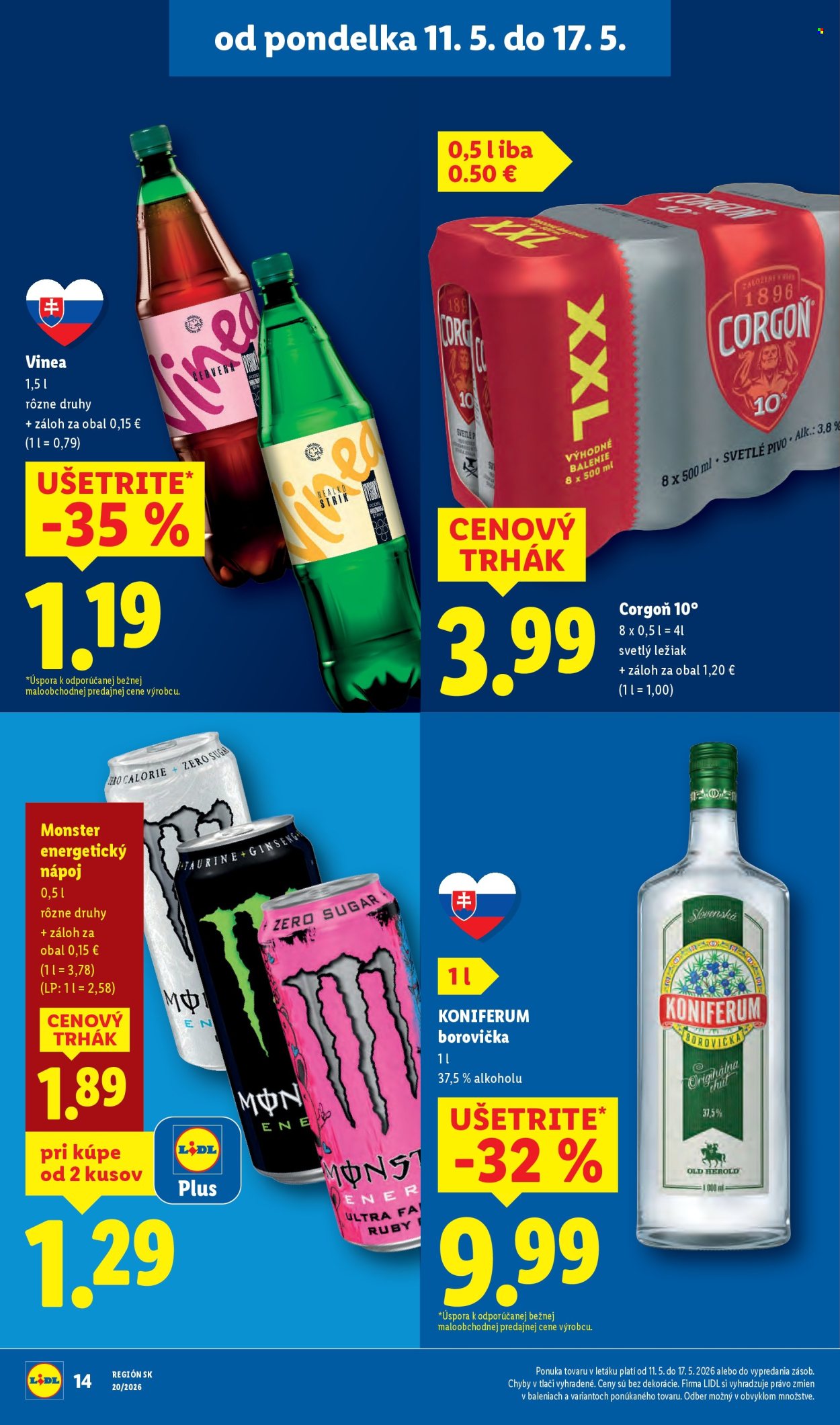 Leták Lidl - 11.5.2026 - 17.5.2026. Strana 18