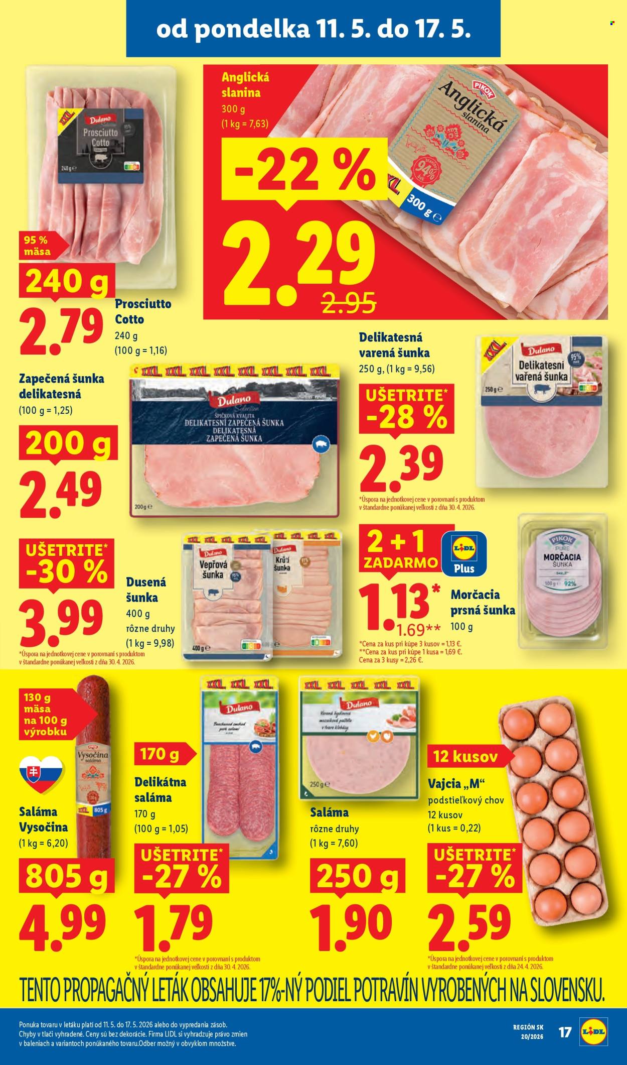 Leták Lidl - 11.5.2026 - 17.5.2026. Strana 21