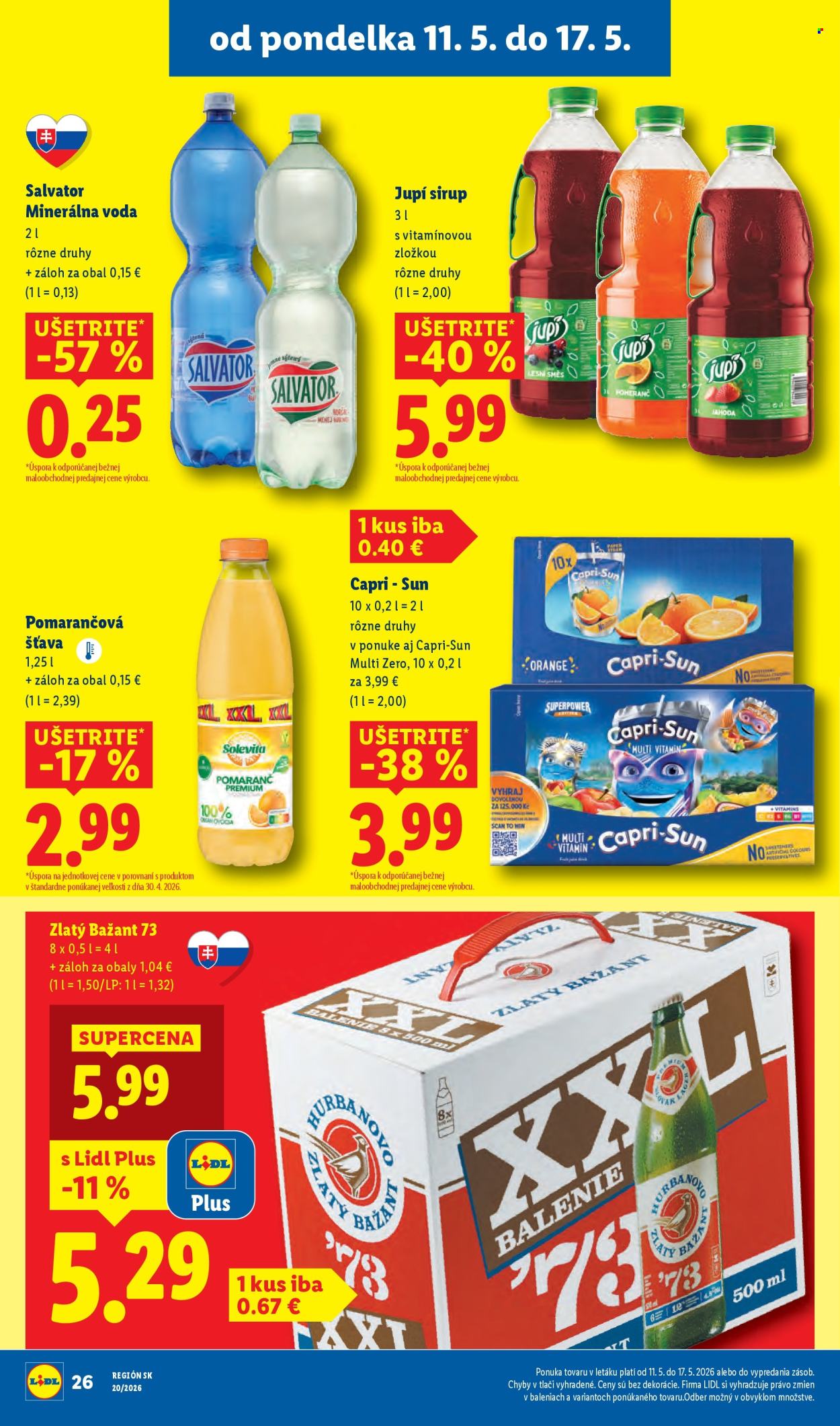 Leták Lidl - 11.5.2026 - 17.5.2026. Strana 32