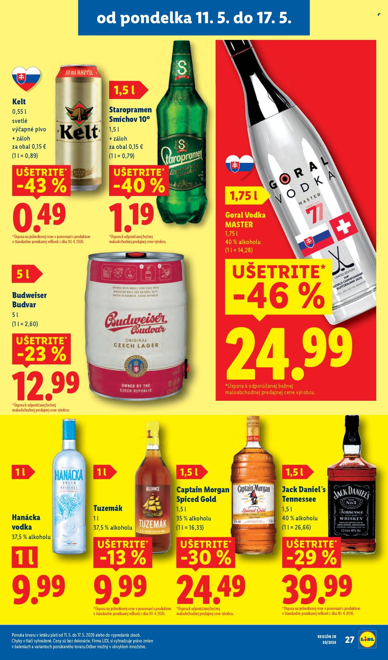 Leták Lidl - 11.5.2026 - 17.5.2026. Strana 33
