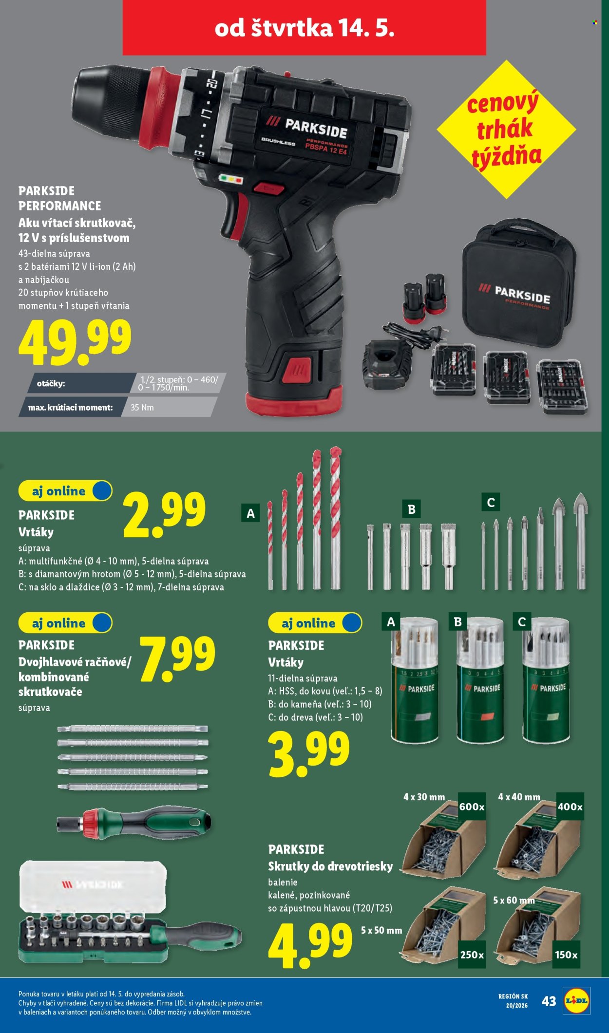 Leták Lidl - 11.5.2026 - 17.5.2026. Strana 71