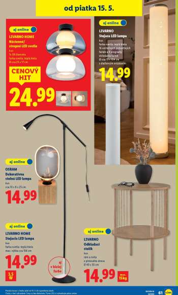 thumbnail - LIVARNO Stojaca LED lampa