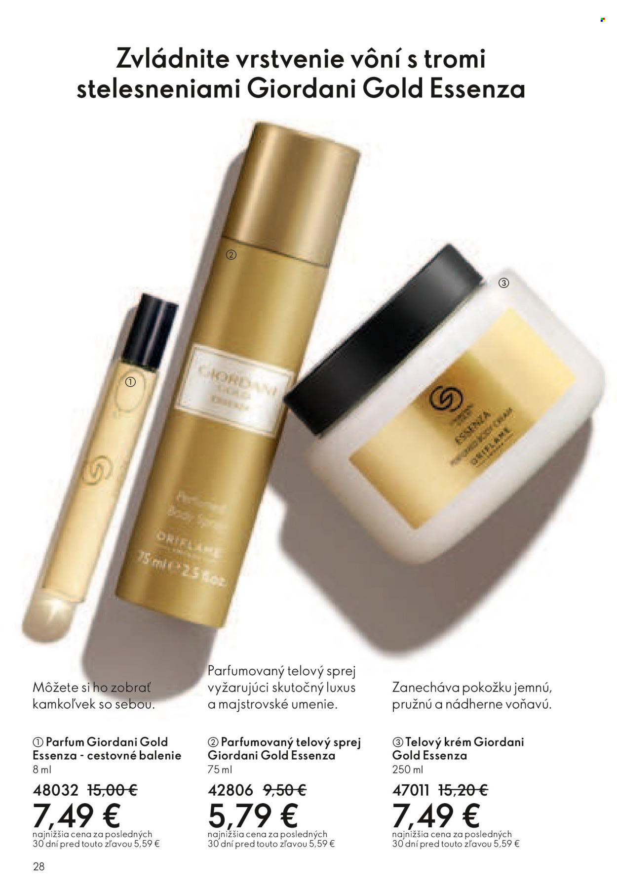 Leták Oriflame - 27.5.2026 - 16.6.2026. Strana 28