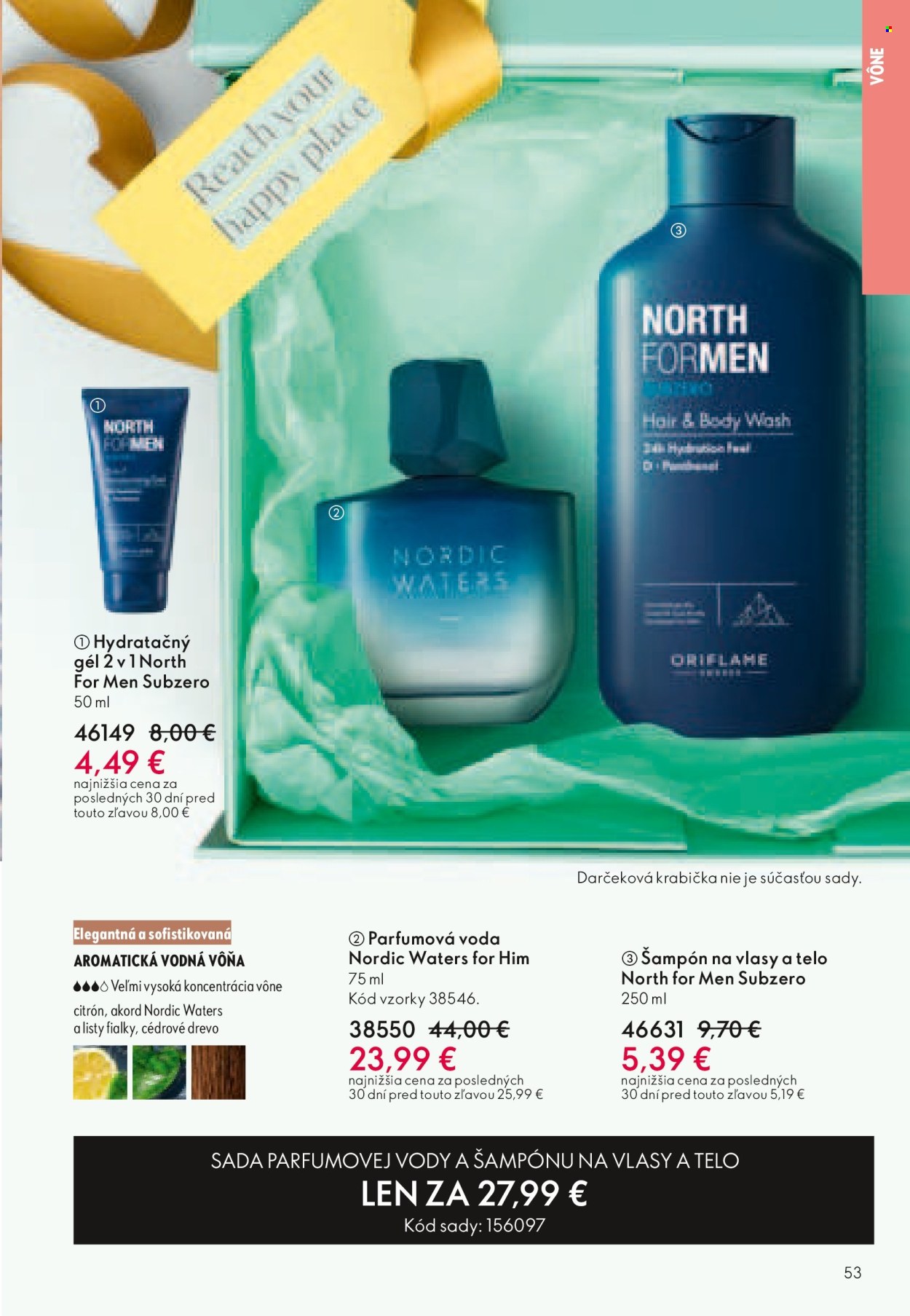 Leták Oriflame - 27.5.2026 - 16.6.2026. Strana 53