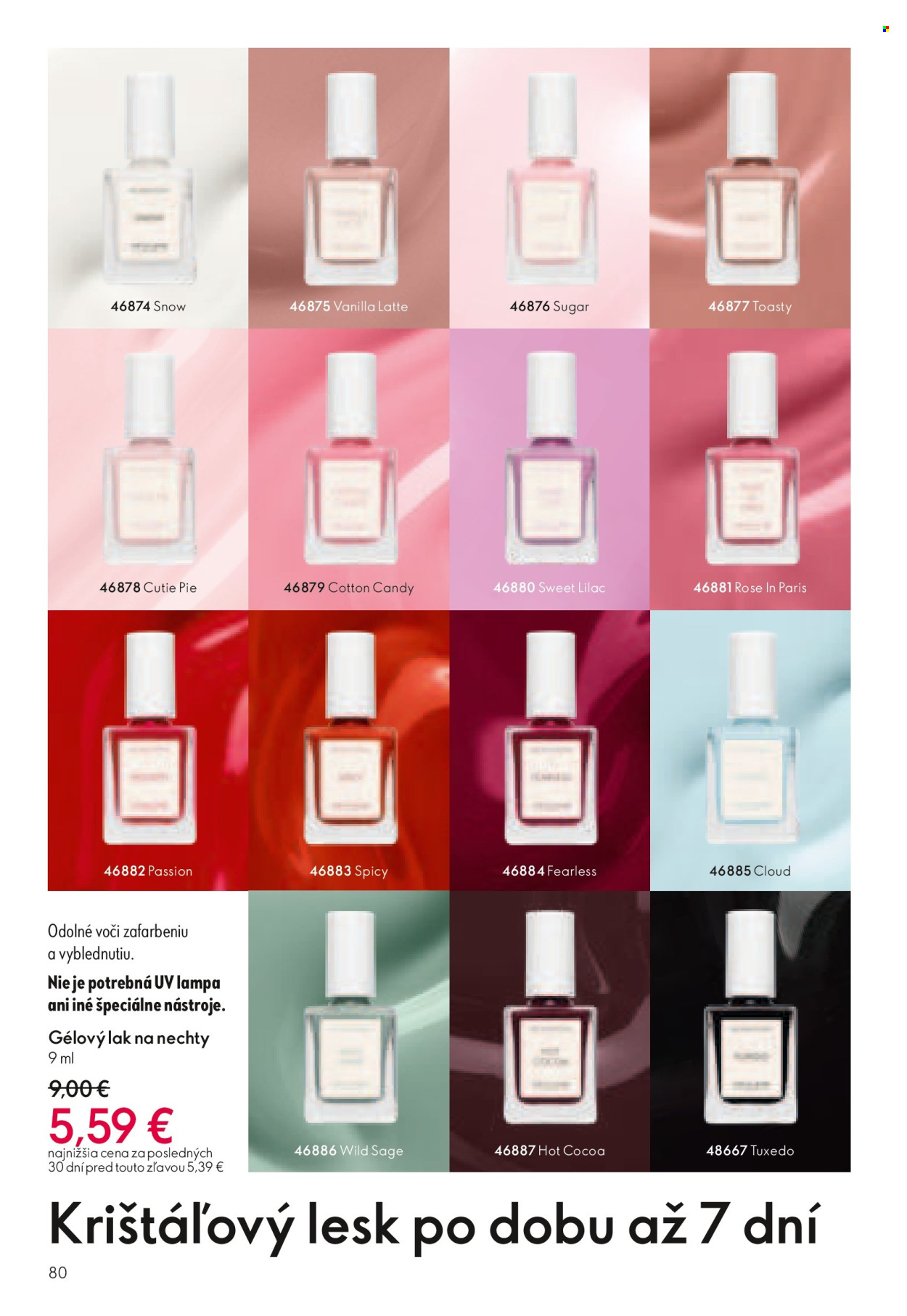 Leták Oriflame - 27.5.2026 - 16.6.2026. Strana 80