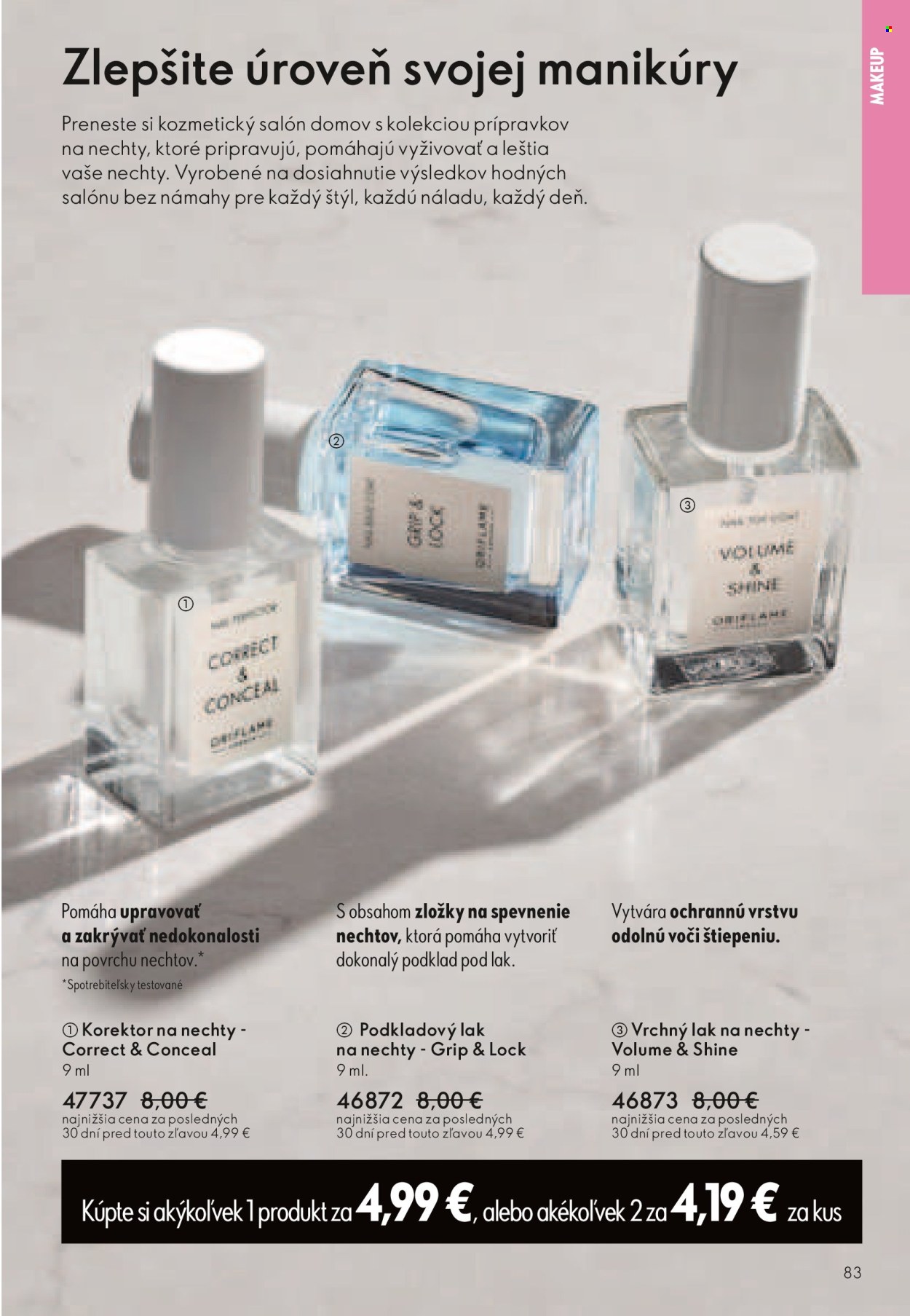 Leták Oriflame - 27.5.2026 - 16.6.2026. Strana 83