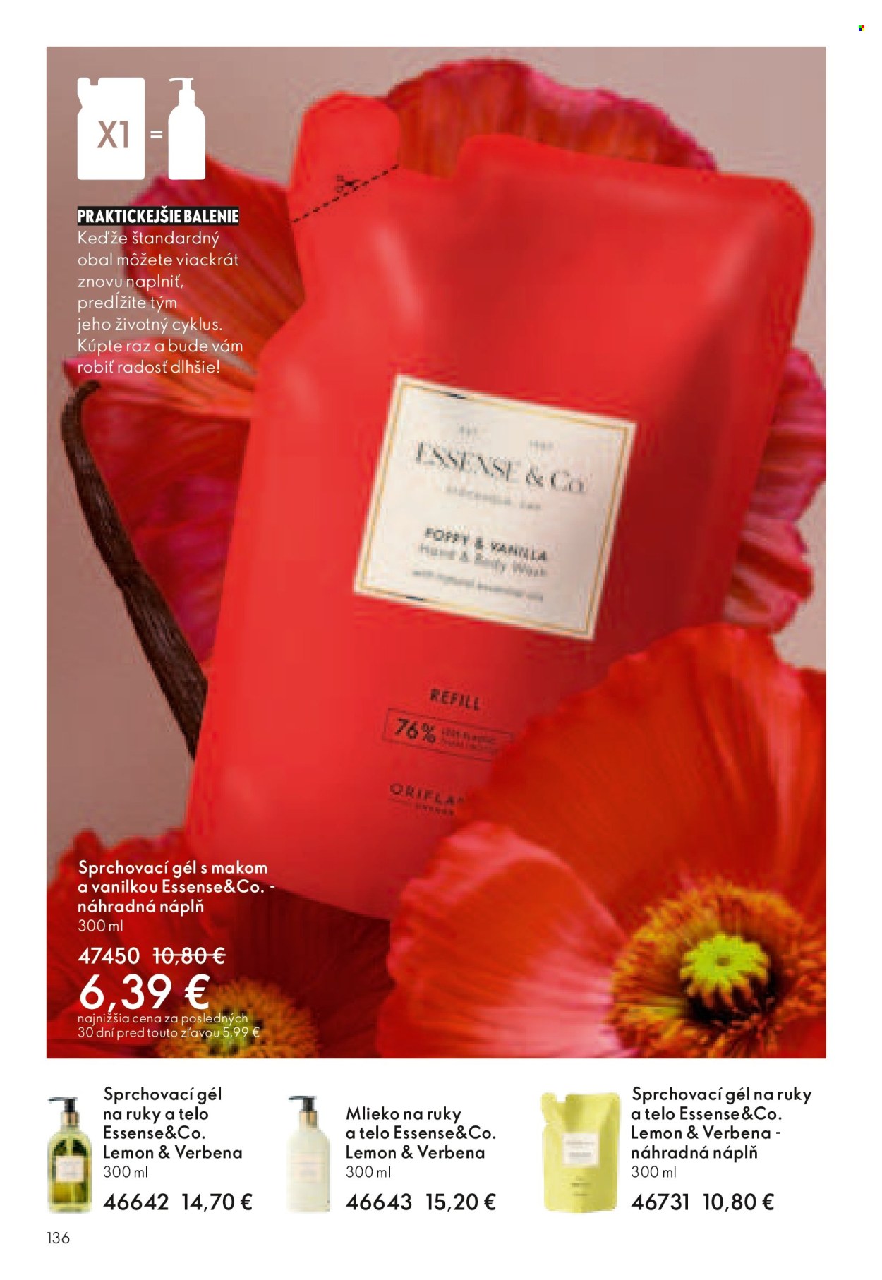 Leták Oriflame - 27.5.2026 - 16.6.2026. Strana 136